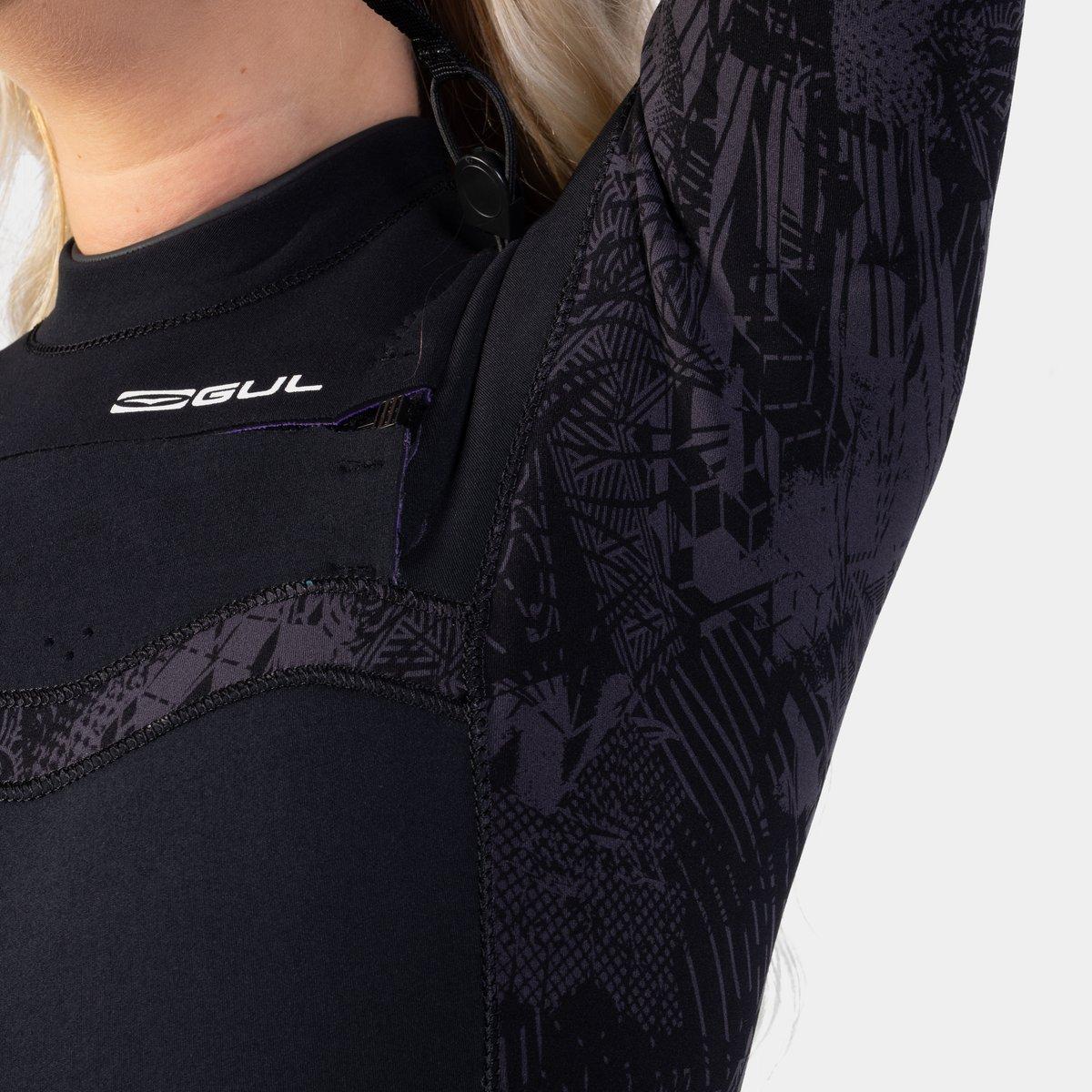 Black/Brokenpal - Gul - Response FX 5/4mm Blindstitched Steamer Women's - 4