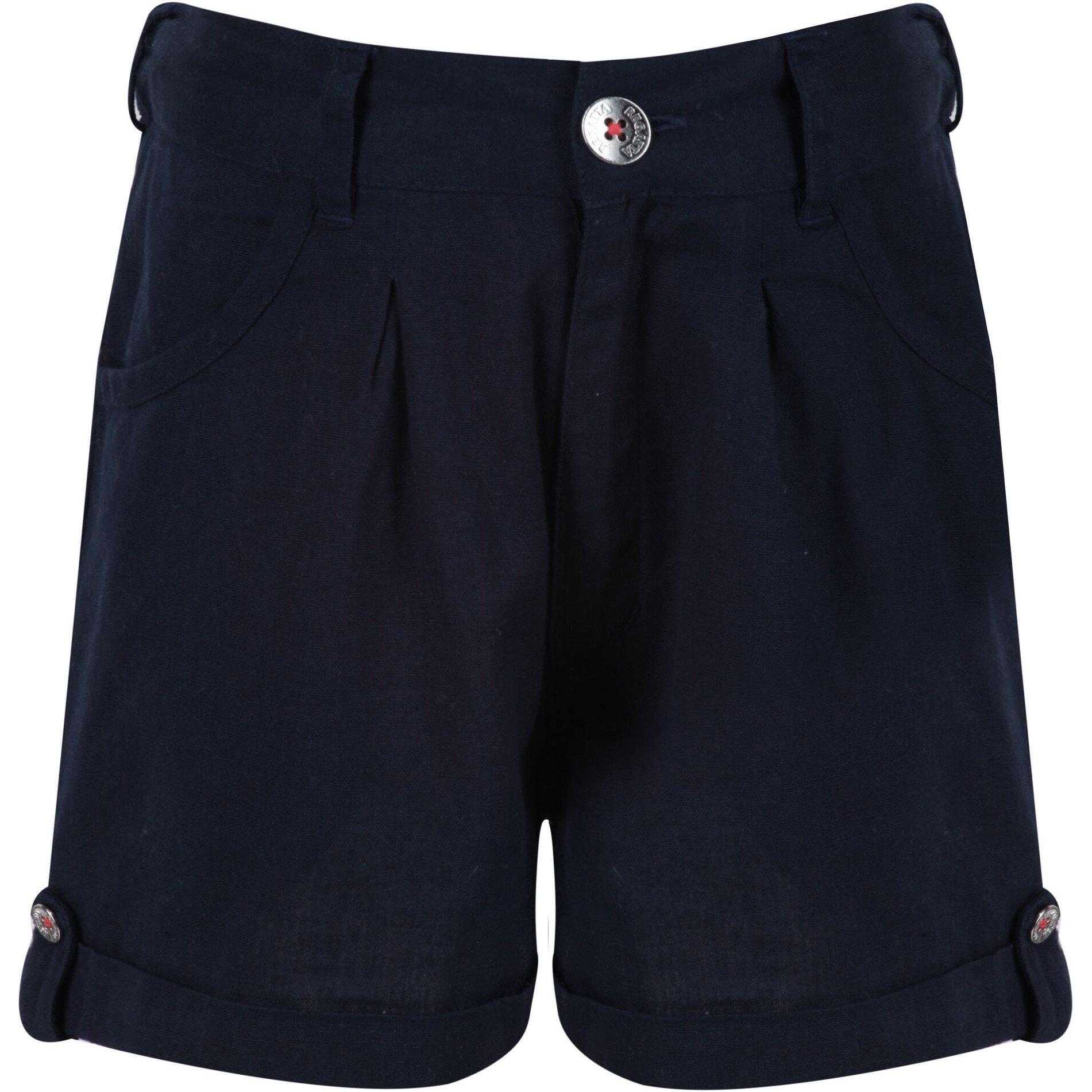 Navy - Regatta - Unisex Kids' Delicia Coolweave Walking Shorts - 1