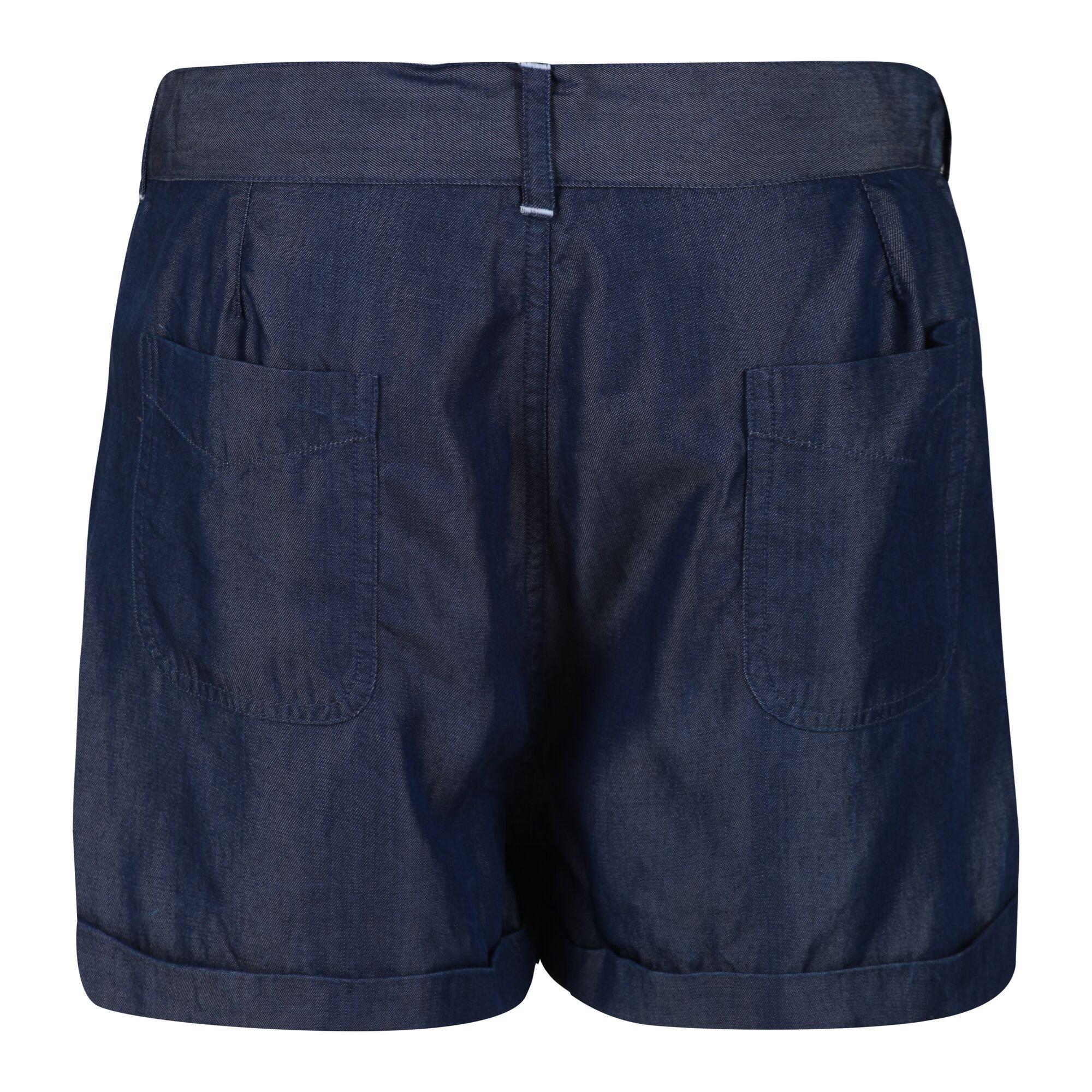 Chambray - Regatta - Unisex Kids' Delicia Coolweave Walking Shorts - 2