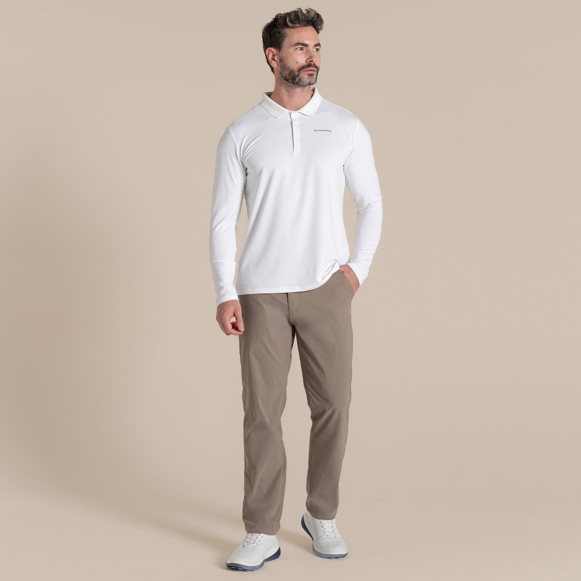 Pebble - Craghoppers - Mens NosiLife Santos II Golf Trousers - 2