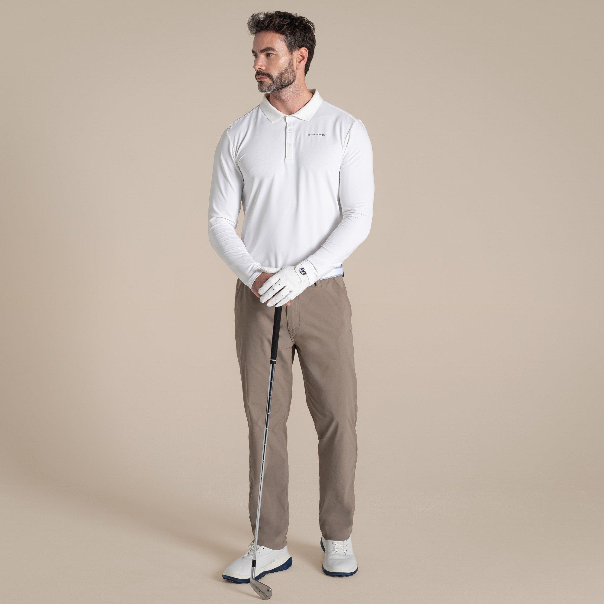 Pebble - Craghoppers - Mens NosiLife Santos II Golf Trousers - 4