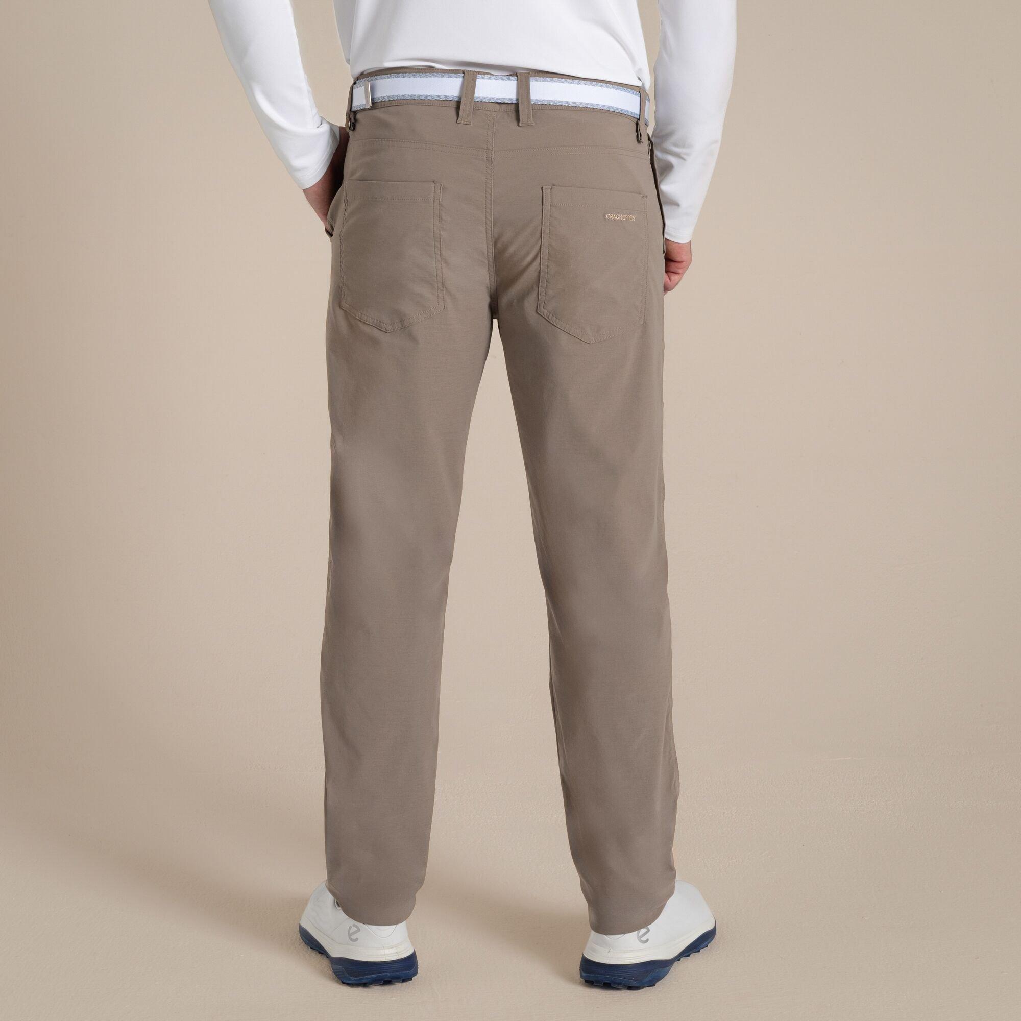 Pebble - Craghoppers - Mens NosiLife Santos II Golf Trousers - 6