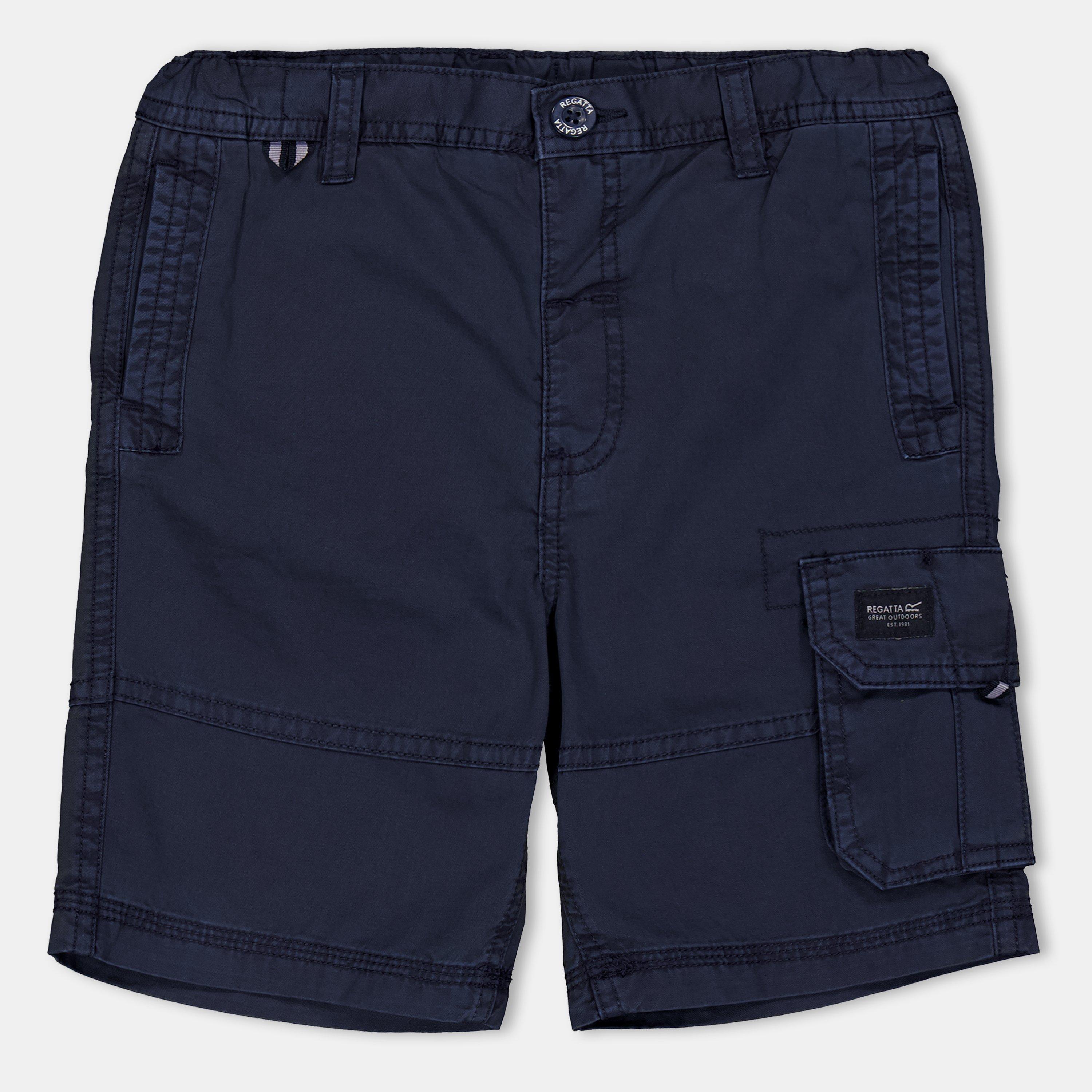 Renngrüne Kamera - Regatta - Unisex Kids' Shorewalk Multi-Pocket Walking Shorts - 1