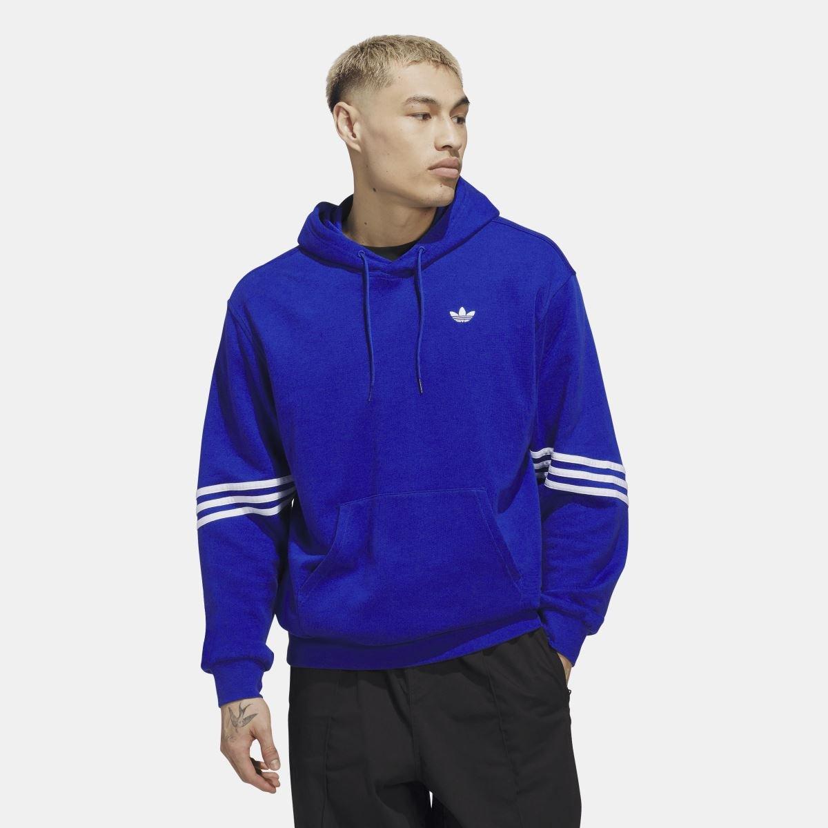 Blauw - adidas Originals - Skateboarding Classics Hoodie - 4