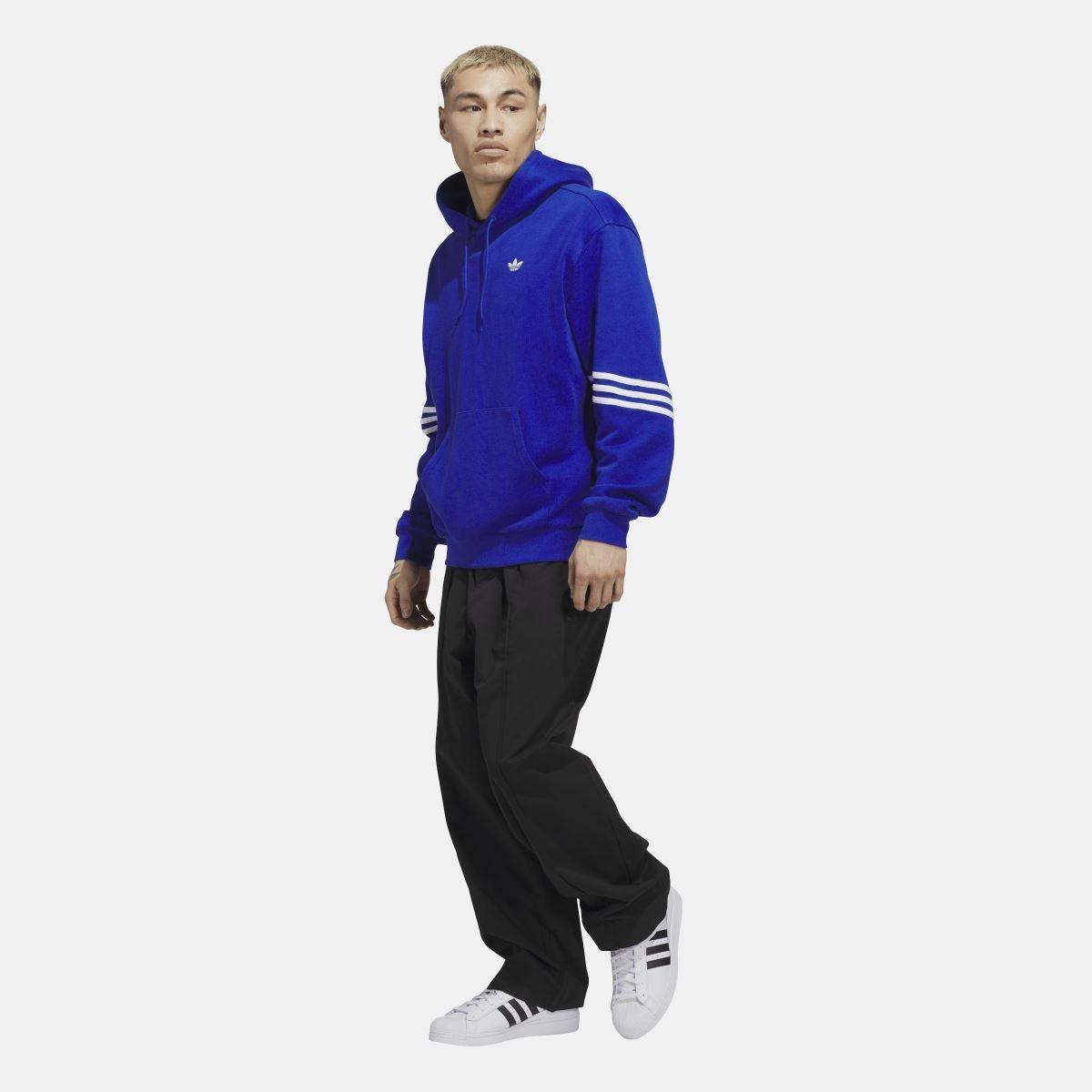 Blauw - adidas Originals - Skateboarding Classics Hoodie - 6