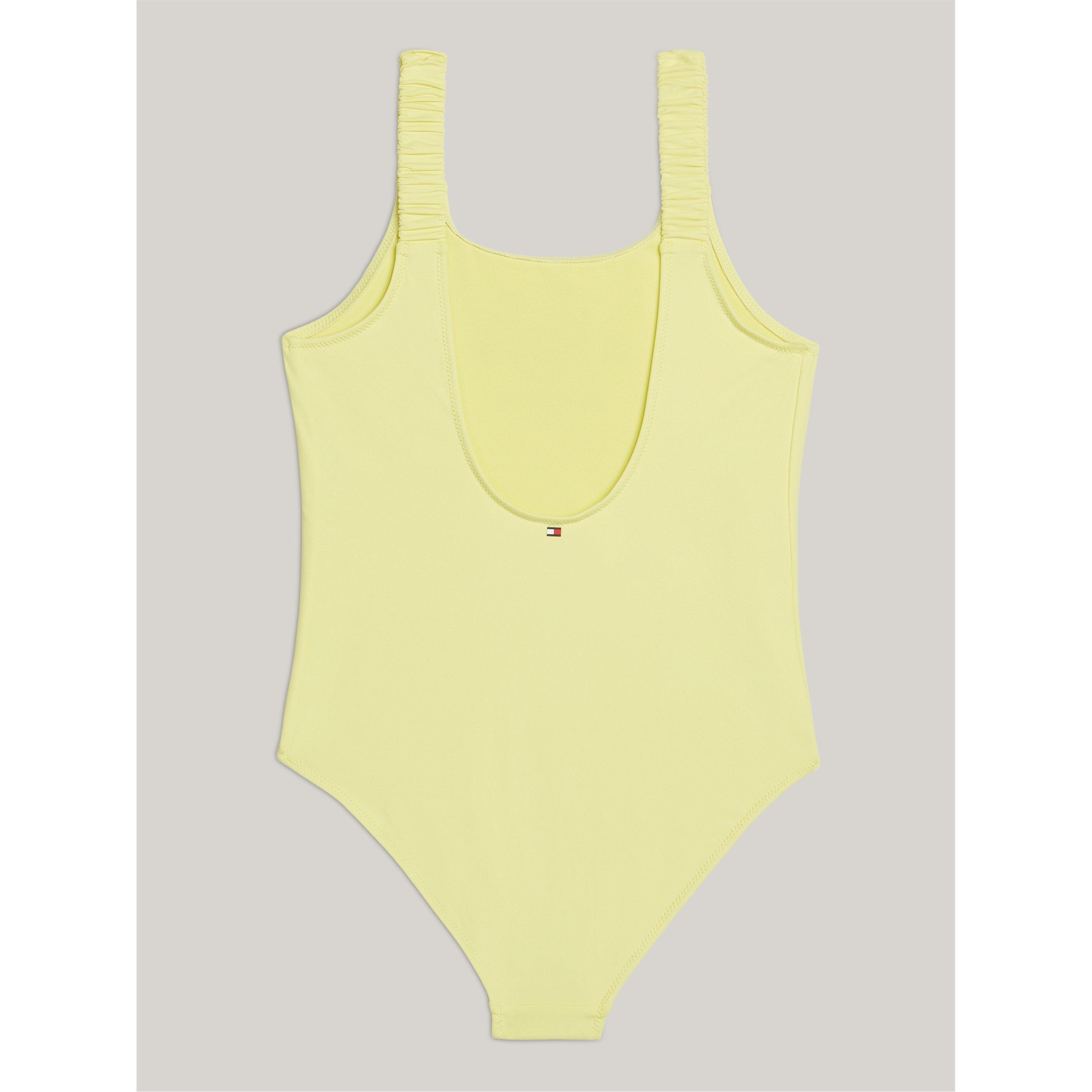 Yellow Tulip - Tommy Hilfiger - Kids' Logo Scoop Neck Swimsuit - 3