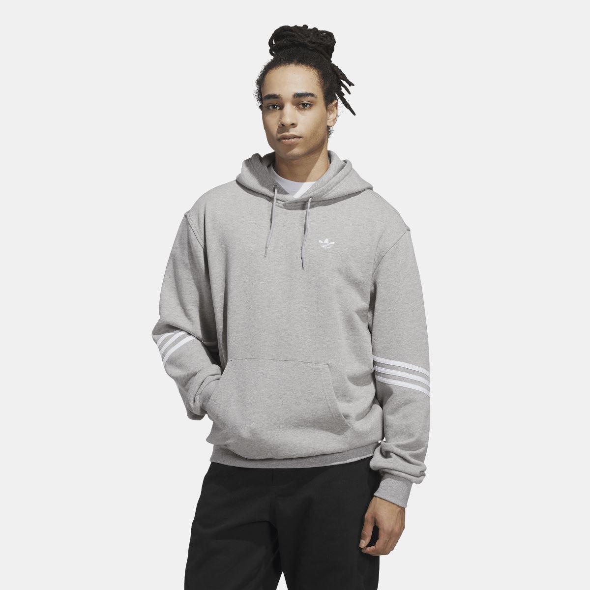 Grey - adidas Originals - Classic Hoodie - 3