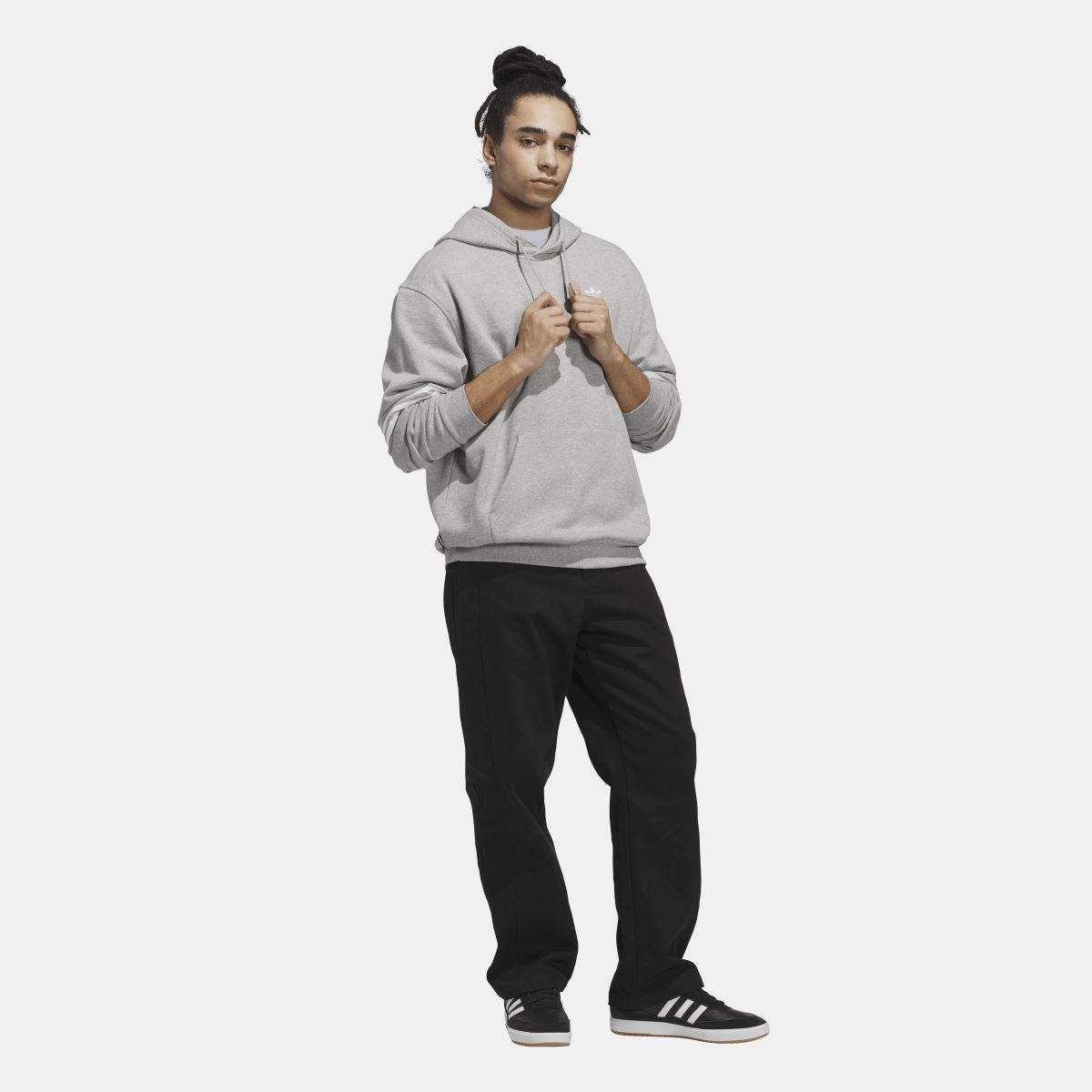 Grey - adidas Originals - Classic Hoodie - 5
