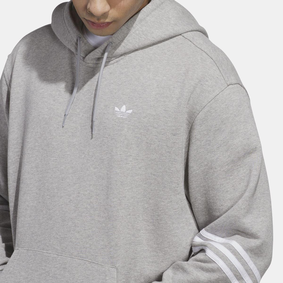 Grey - adidas Originals - Classic Hoodie - 7