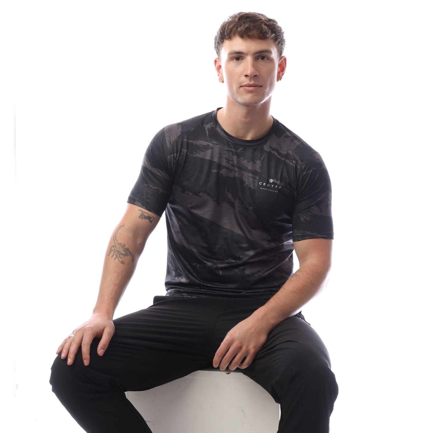 Black - Cruyff - Drone T-Shirt - 4