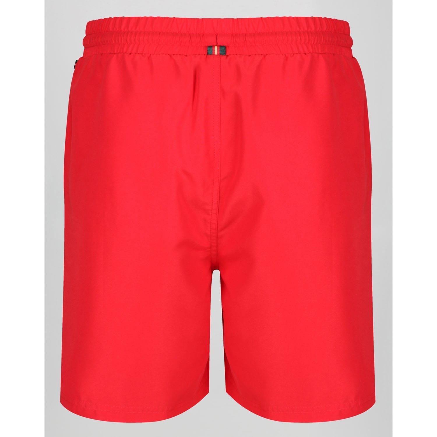 Red - Luke 1977 - Cabo San Contrast Panel Swim Shorts - 2