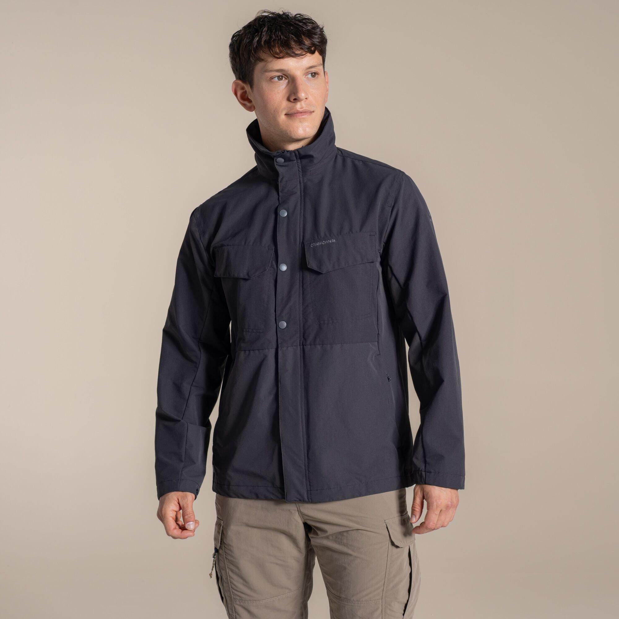 Craghoppers Men's Nosilife Younes Insect-Repellent Jacket - Dark Iron - L