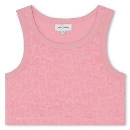 Marc Jacobs Logo Jacquard Crop Top Girls