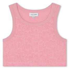 Marc Jacobs Marc Jacobs Logo-Jacquard Crop Top Girls