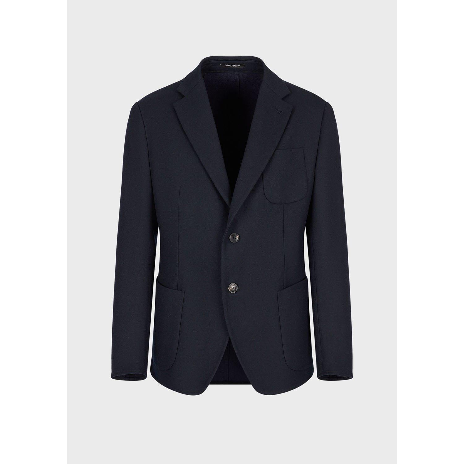 Navy - Emporio Armani - Blazer - 3