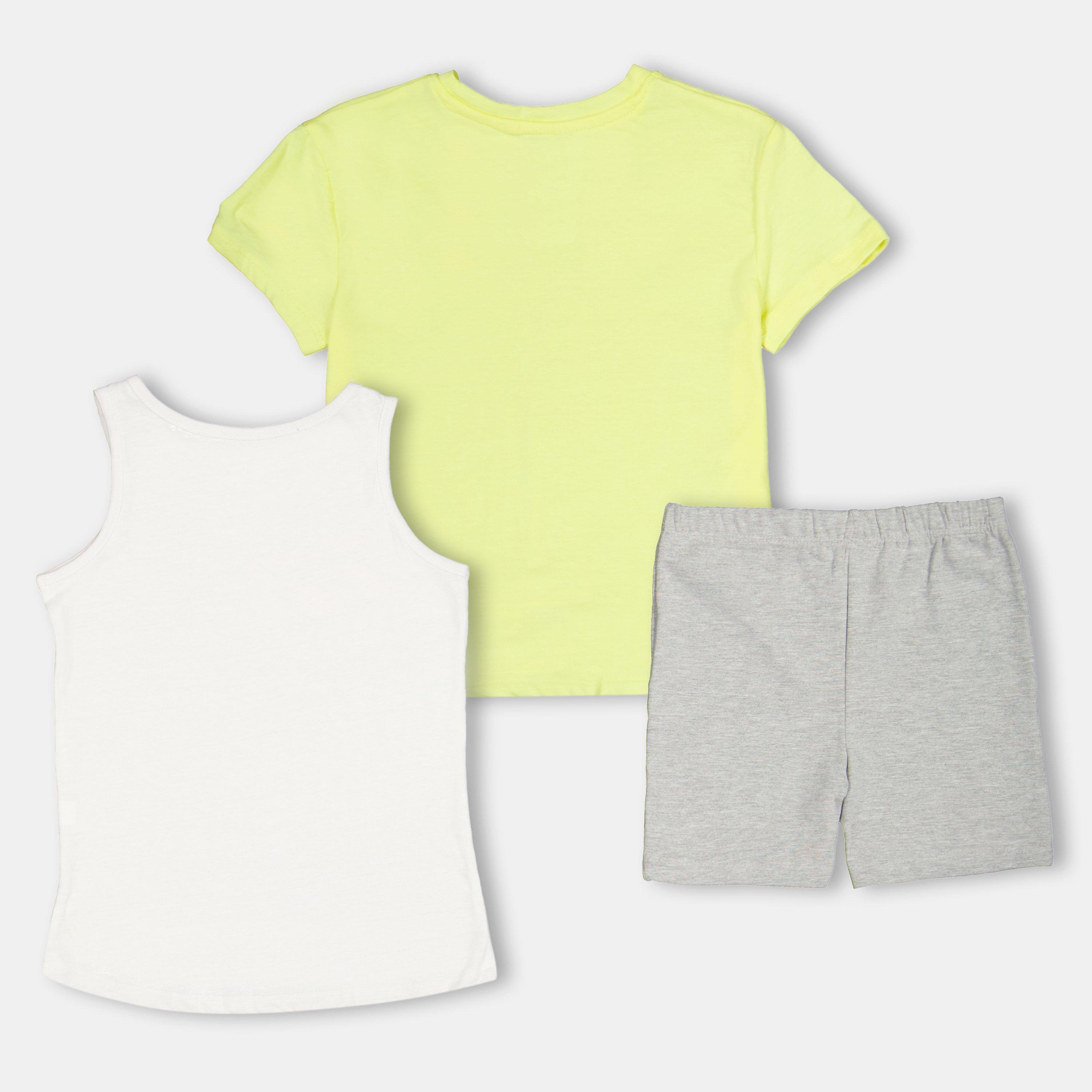 Elfin Yellow - Reebok - Ombre Top and Shorts Set - 2