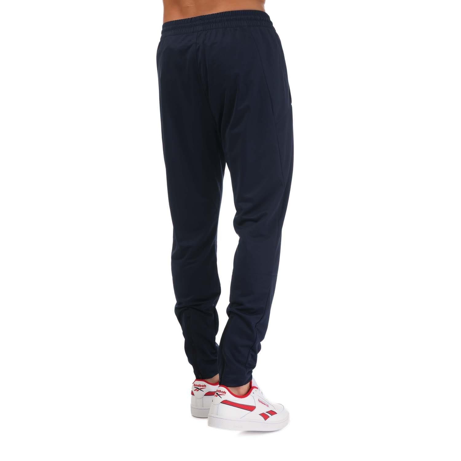 Navy - Reebok - Workout Ready Track Pants - 2