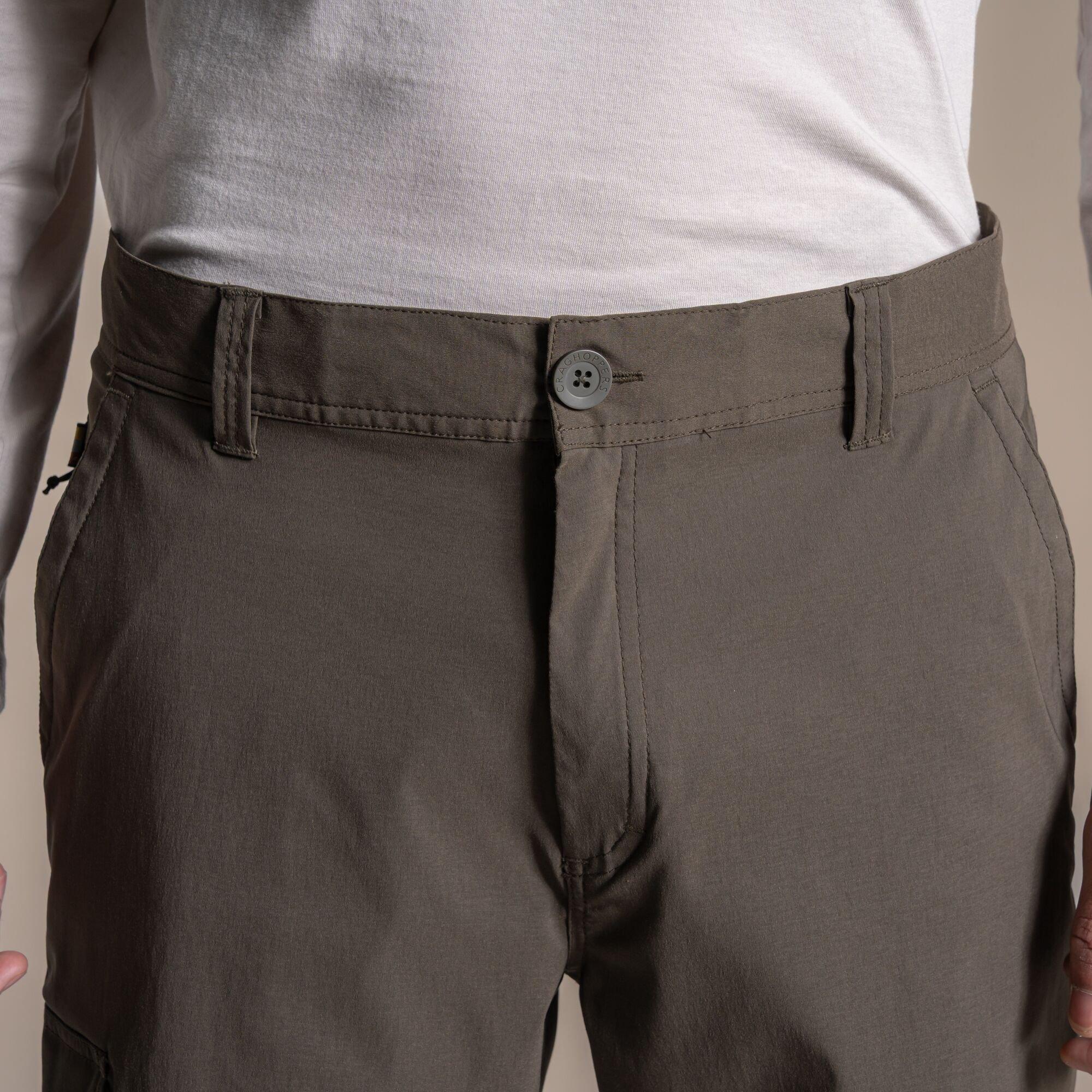 Woodlandgrn - Craghoppers - Mens Brisk Pro Water-Repellent Trousers - 4