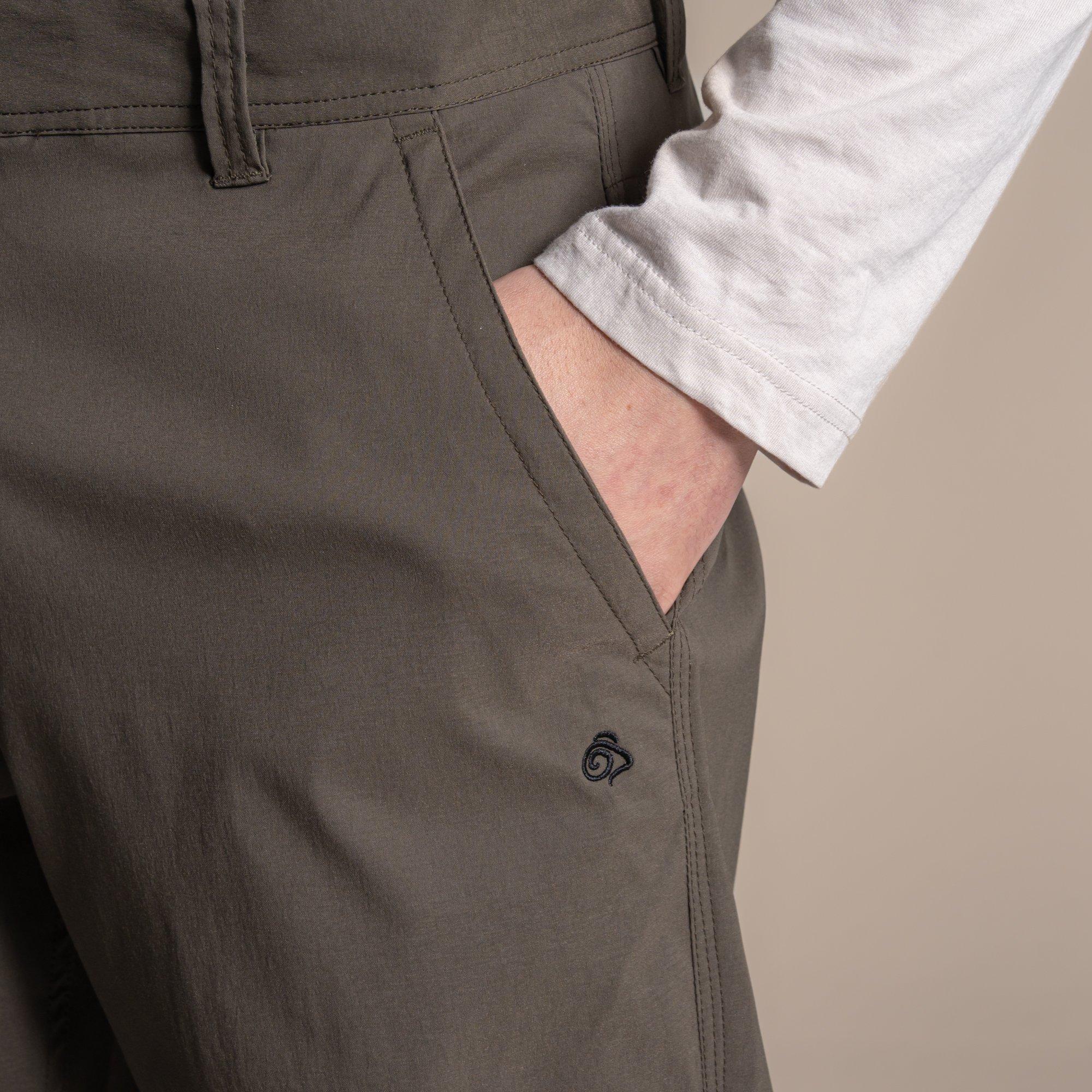 Woodlandgrn - Craghoppers - Mens Brisk Pro Water-Repellent Trousers - 5