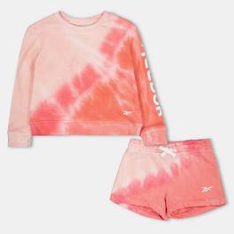 Reebok Tie Dye Top and Shorts Set
