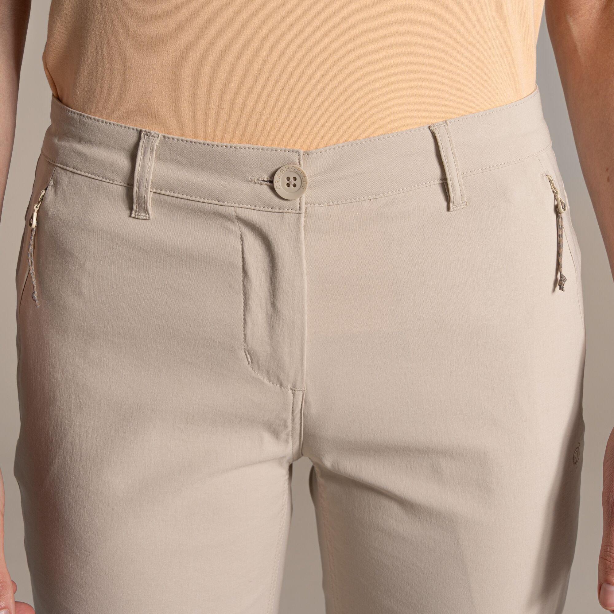 Oyster - Craghoppers - Kiwi Pro III Cropped-Leg Trousers - 5