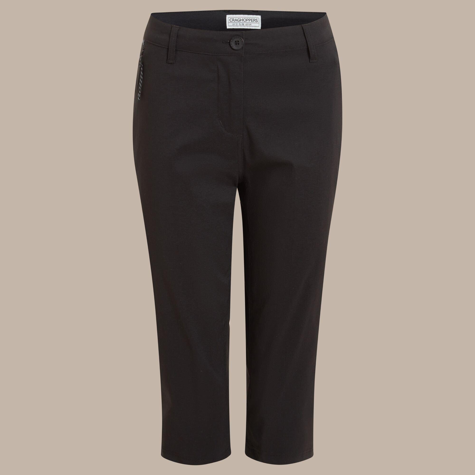 Black - Craghoppers - Kiwi Pro III Cropped-Leg Trousers - 9