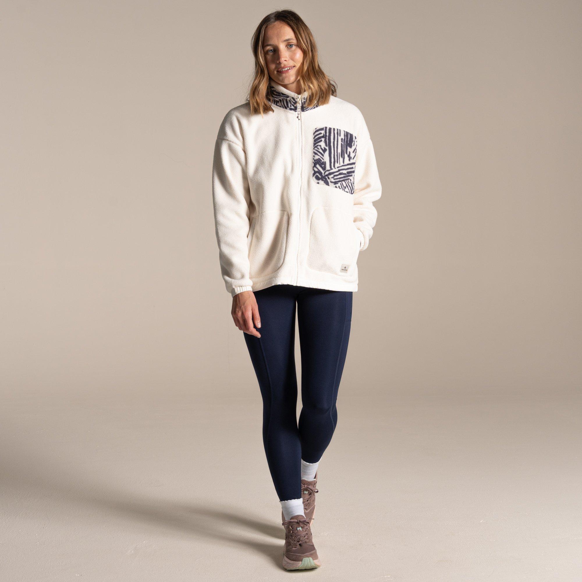 Ecru - Craghoppers - Sanaa Insulated borg fleece Jacket - 2