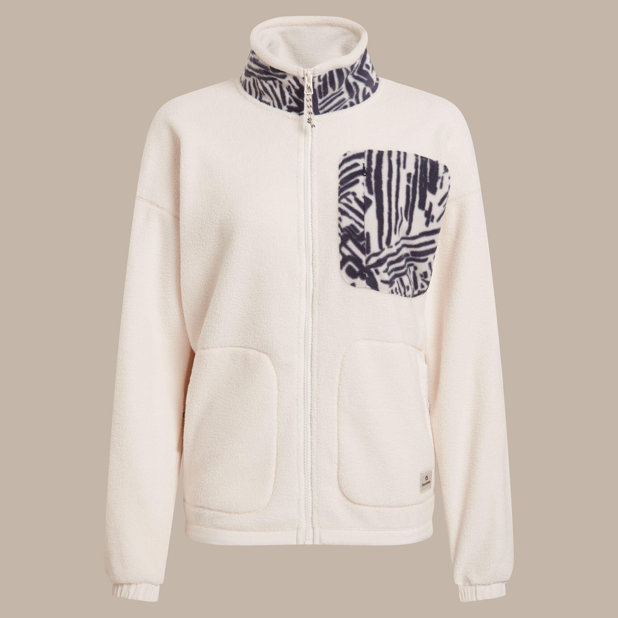 Ecru - Craghoppers - Sanaa Insulated borg fleece Jacket - 6