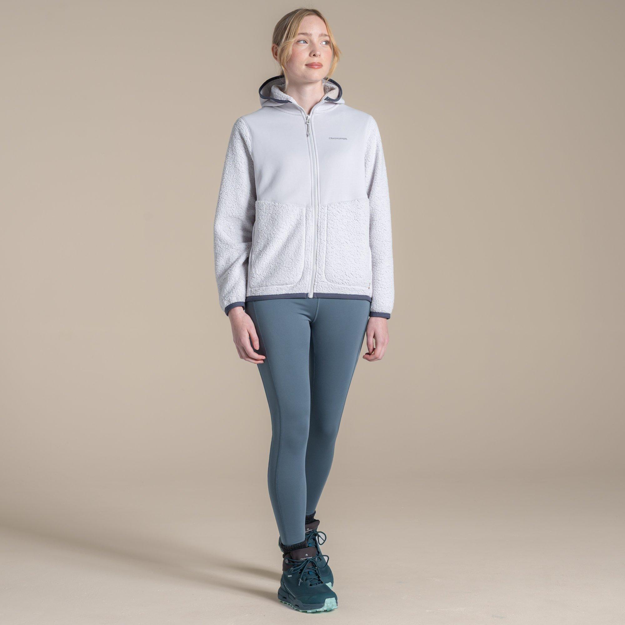 Lunar Grey - Craghoppers - Womens Telesto Insulated Hooded Fleece Jacket - 3
