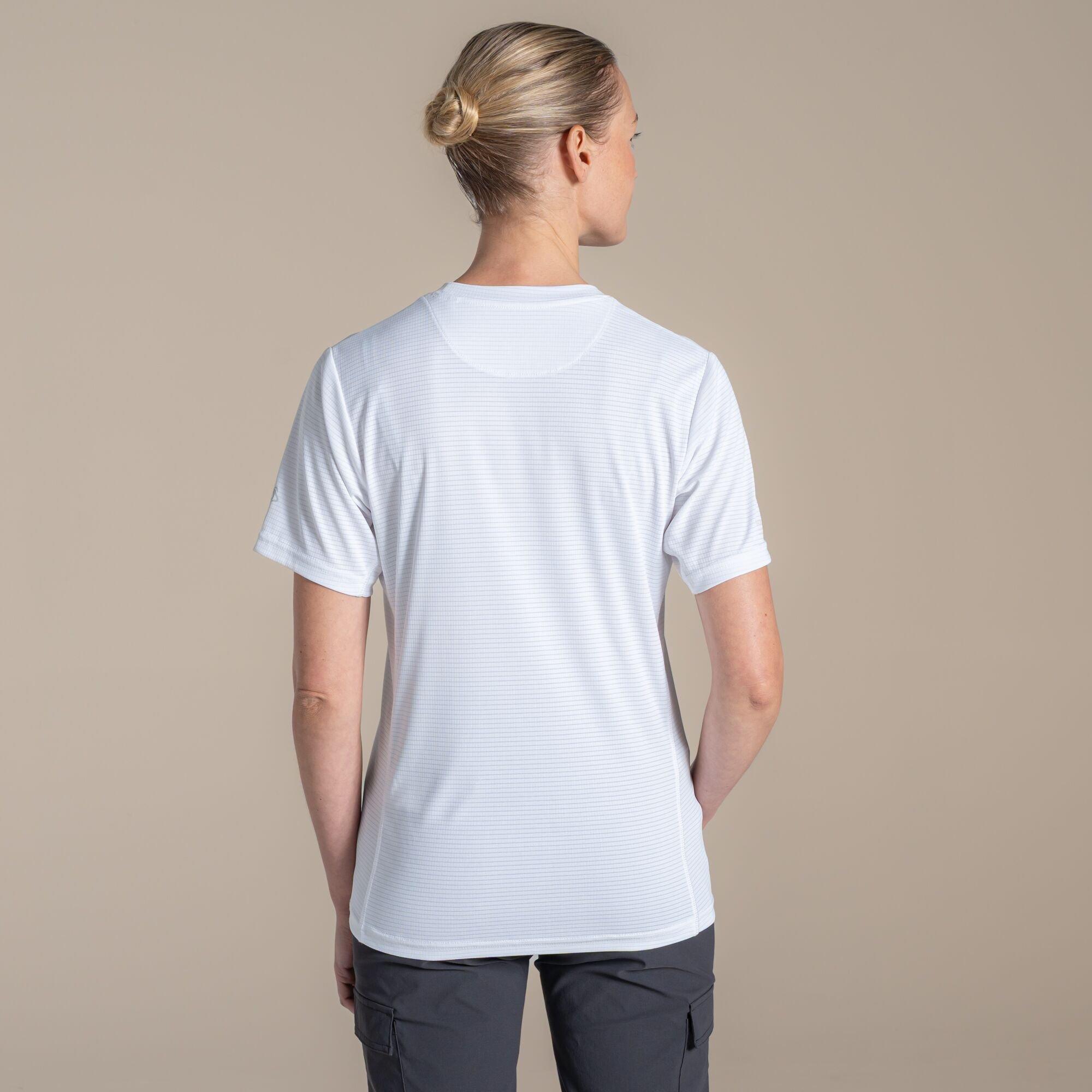 White - Craghoppers - NosiLife Solar Shield+ Short-Sleeved T-Shirt - 2