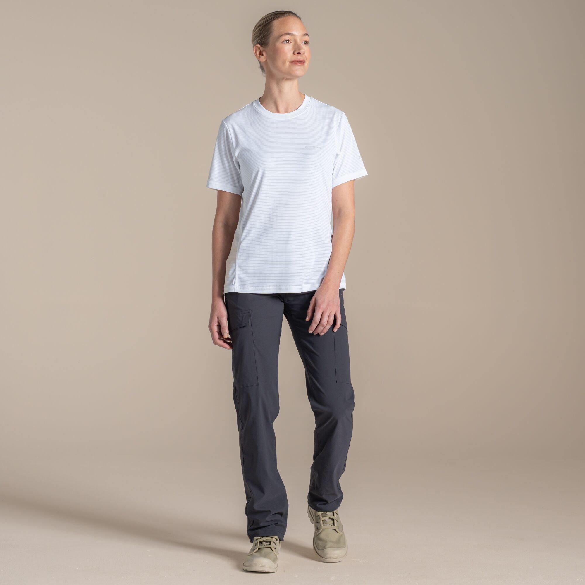 White - Craghoppers - NosiLife Solar Shield+ Short-Sleeved T-Shirt - 3