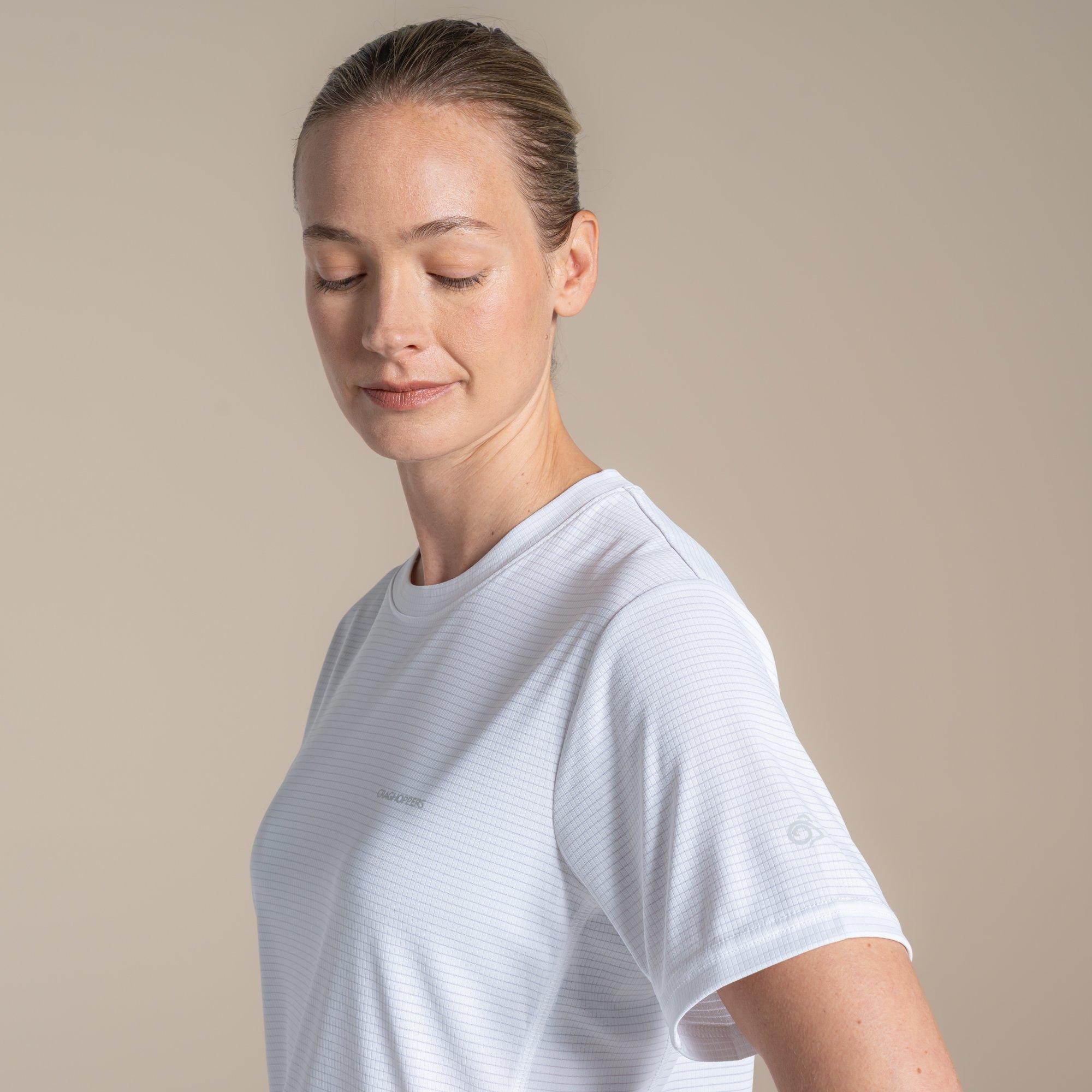 White - Craghoppers - NosiLife Solar Shield+ Short-Sleeved T-Shirt - 5