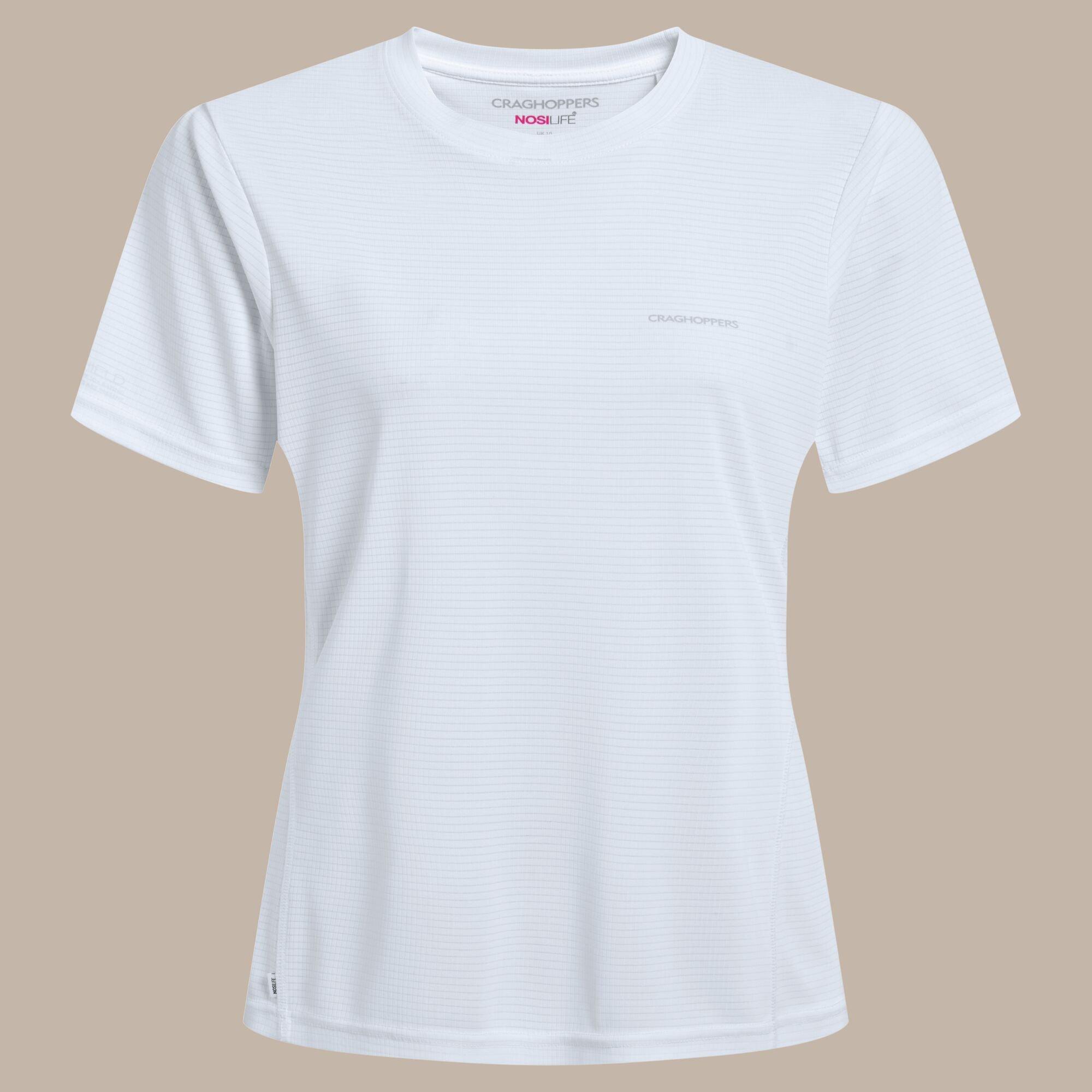 White - Craghoppers - NosiLife Solar Shield+ Short-Sleeved T-Shirt - 6