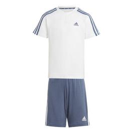 adidas Essentials Logo Tee and Short Set Unisex Infants