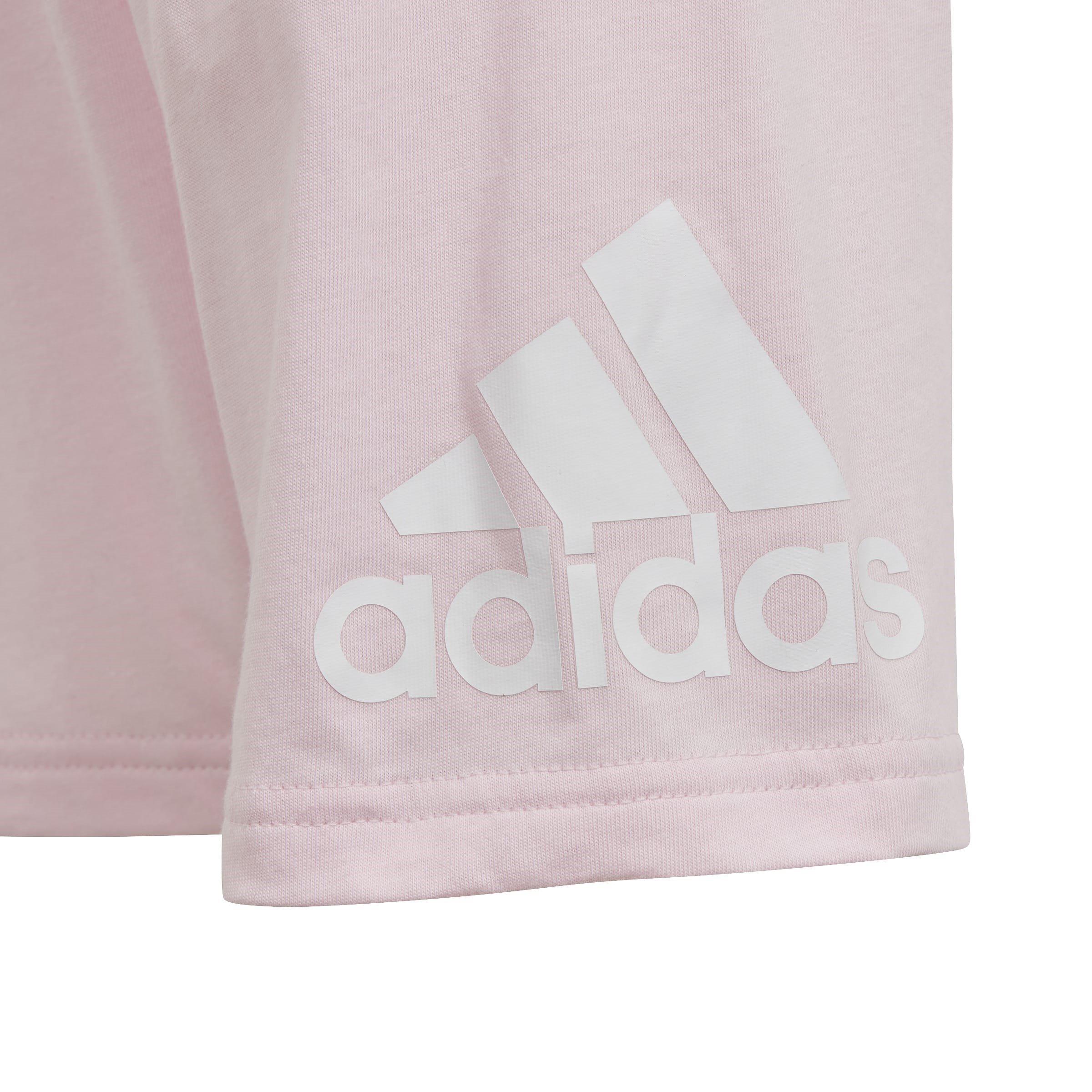 Bianco/Rosa - adidas - Essentials Logo Tee and Short Set Unisex Infants - 6