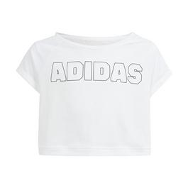 adidas AEROREADY Cropped Dance T-Shirt Girls