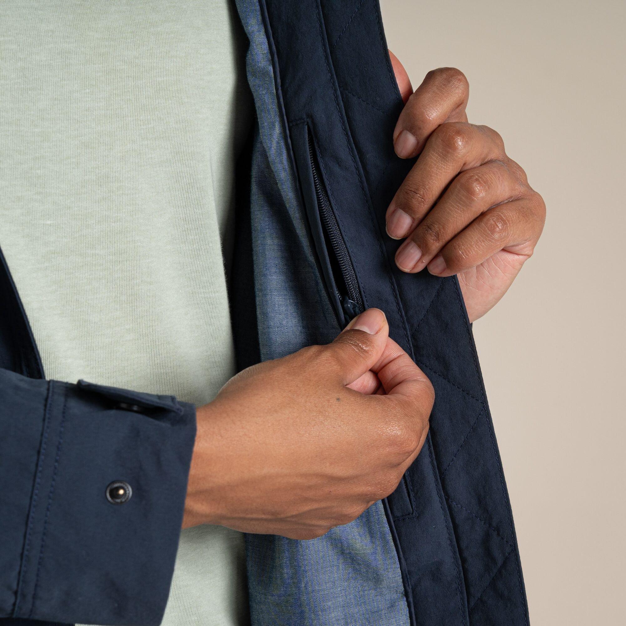 Blue Navy - Craghoppers - Emilia Waterproof Long Jacket - 7