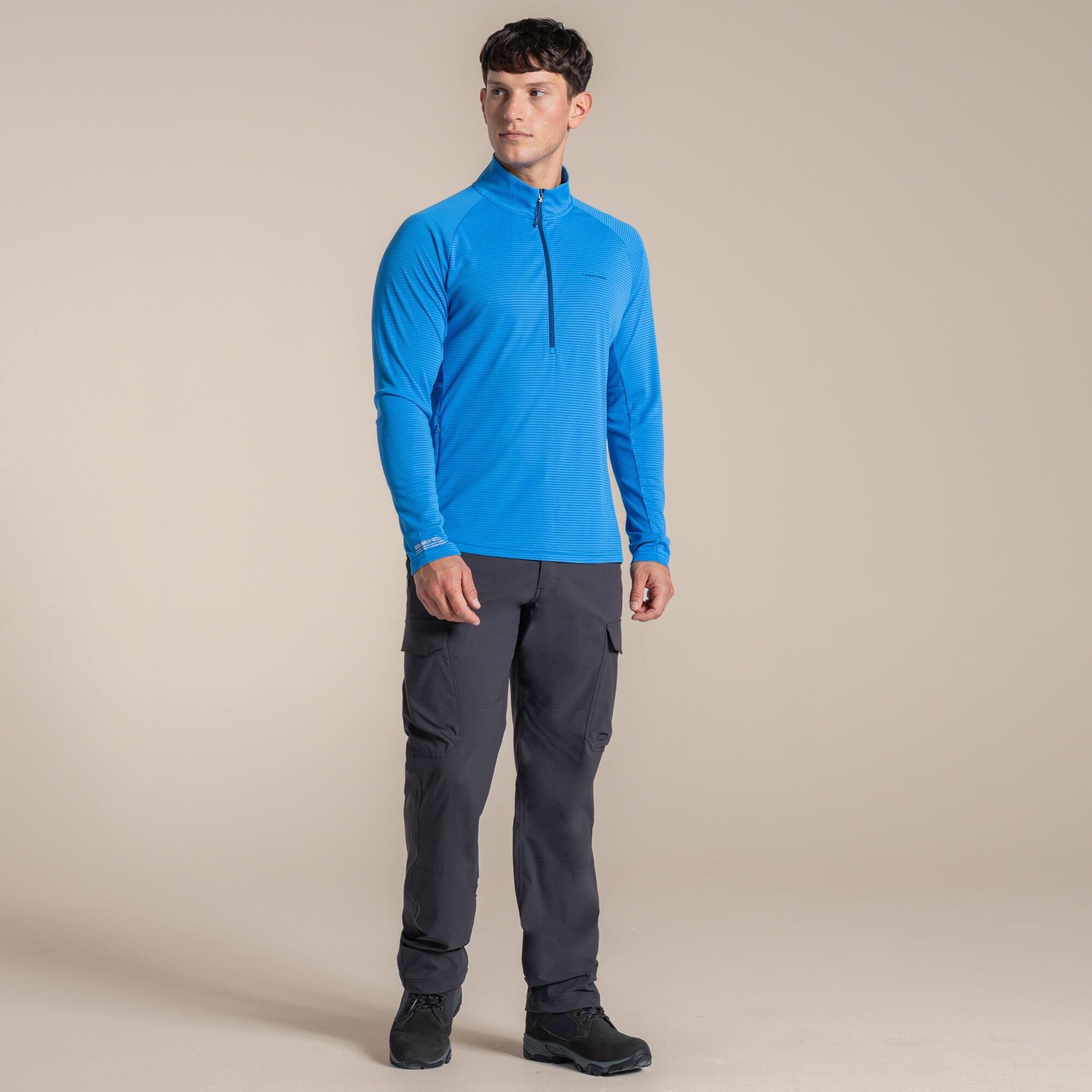 Azure Sky - Craghoppers - NosiLife Solar Shield+ Quick-Drying Half Zip Top - 2