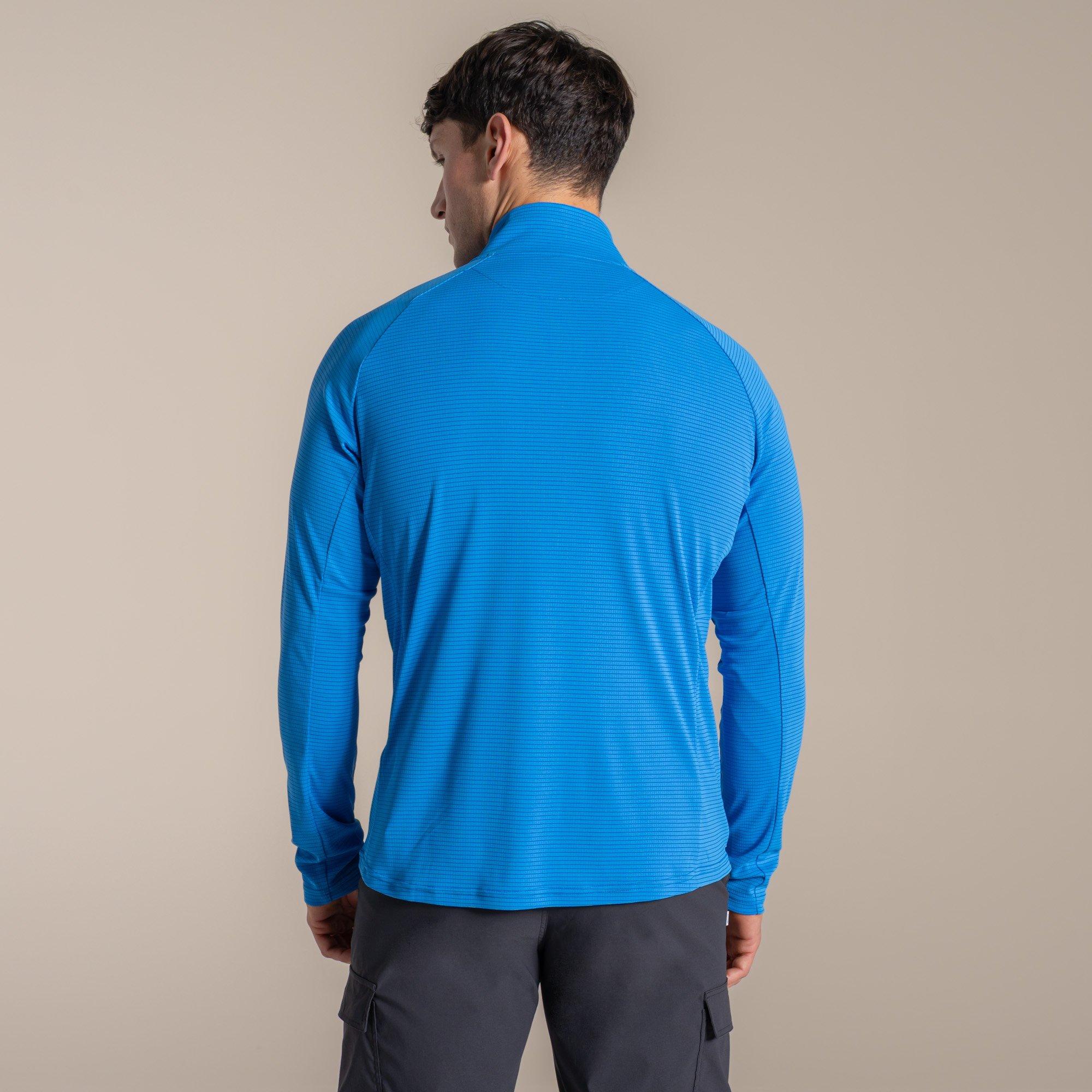 Azure Sky - Craghoppers - NosiLife Solar Shield+ Quick-Drying Half Zip Top - 3