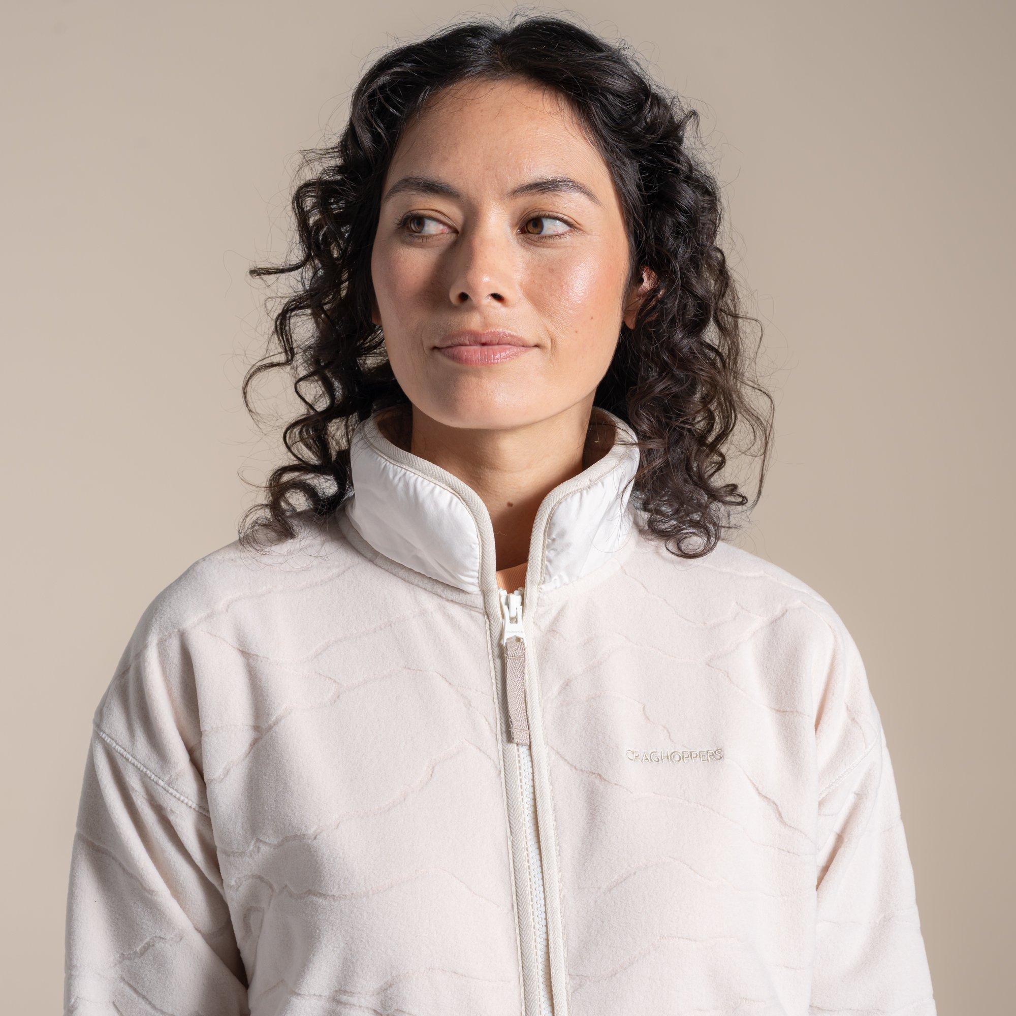 Craghoppers Women's Wheatear Insulated Fleece Jacket - Ecru - 20