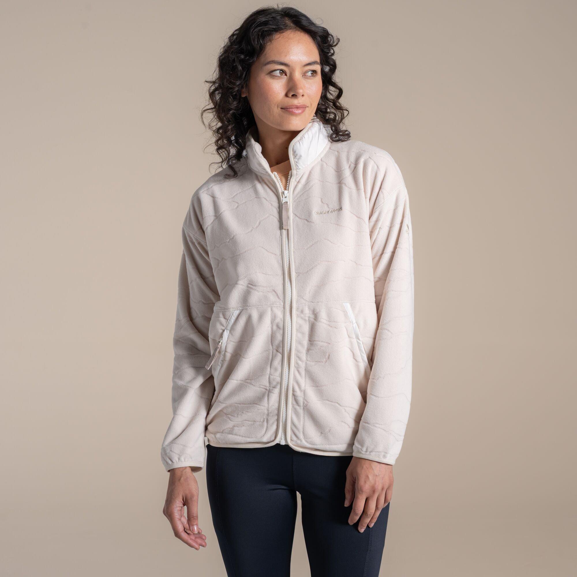 Ecru - Craghoppers - Wheatear Insulated fleece Jacket - 2