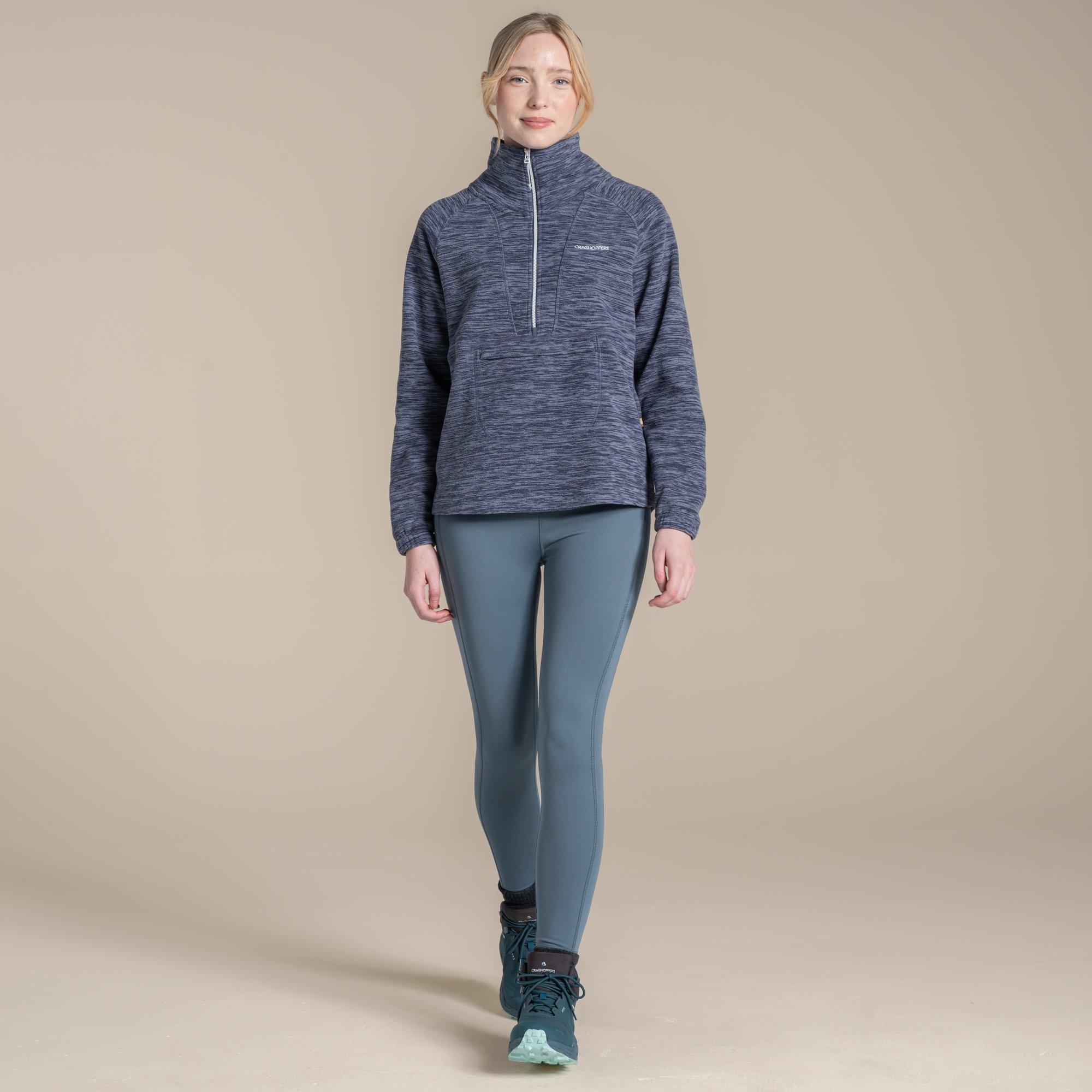 Anthracite - Craghoppers - Esk II Insulated Half Zip Fleece Jacket - 3