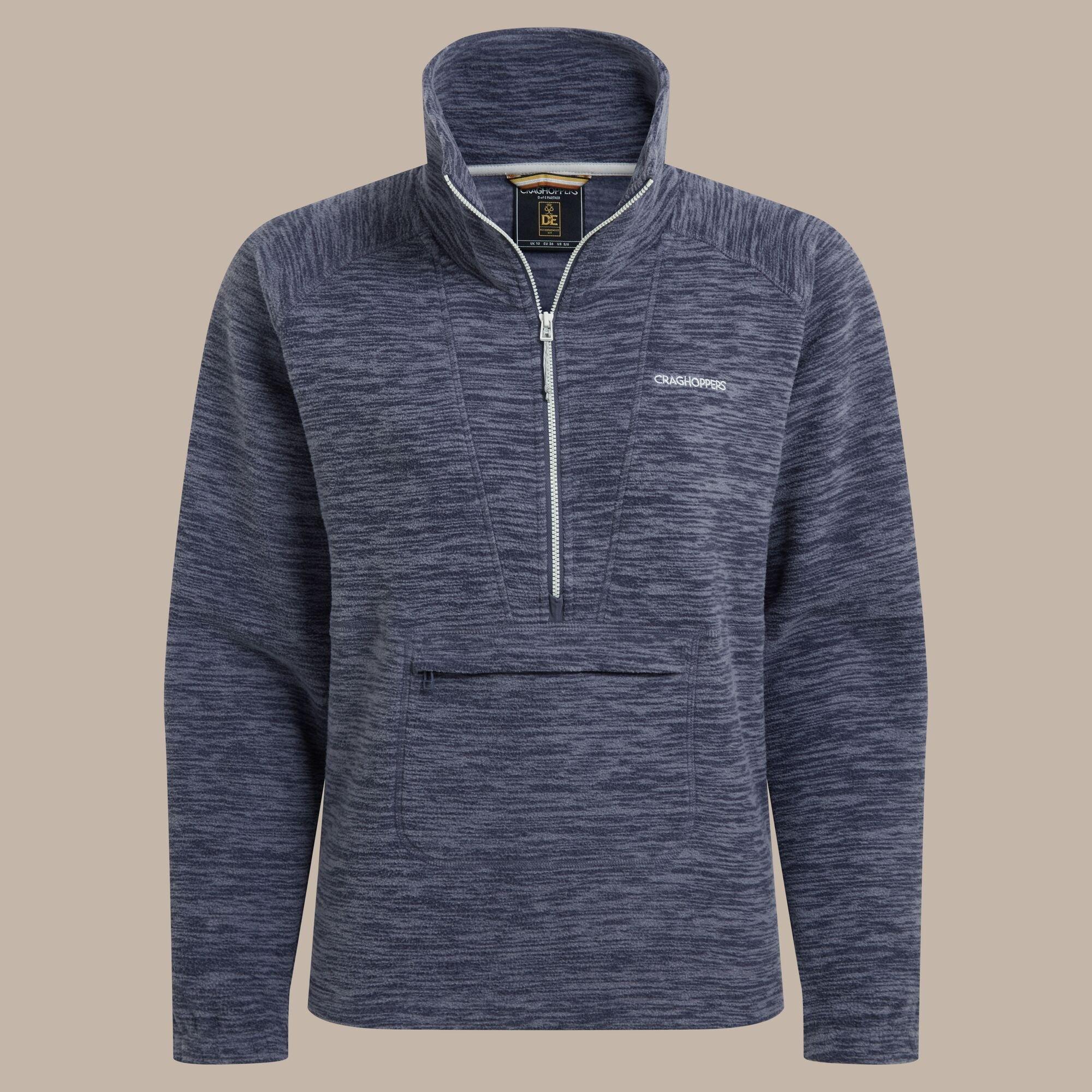 Anthracite - Craghoppers - Esk II Insulated Half Zip Fleece Jacket - 6