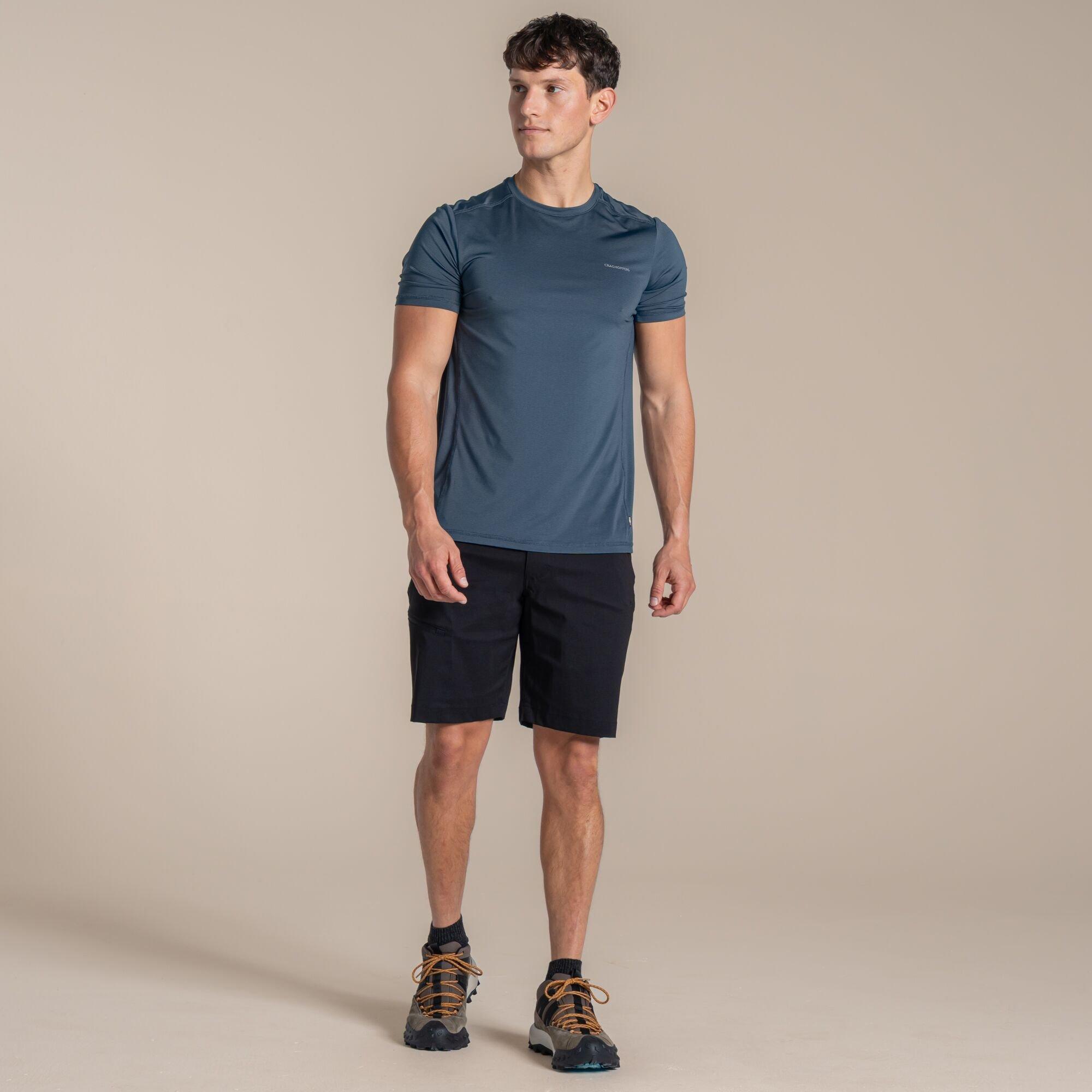 Black - Craghoppers - Kiwi Pro III Water-Repellent Travel Shorts - 2