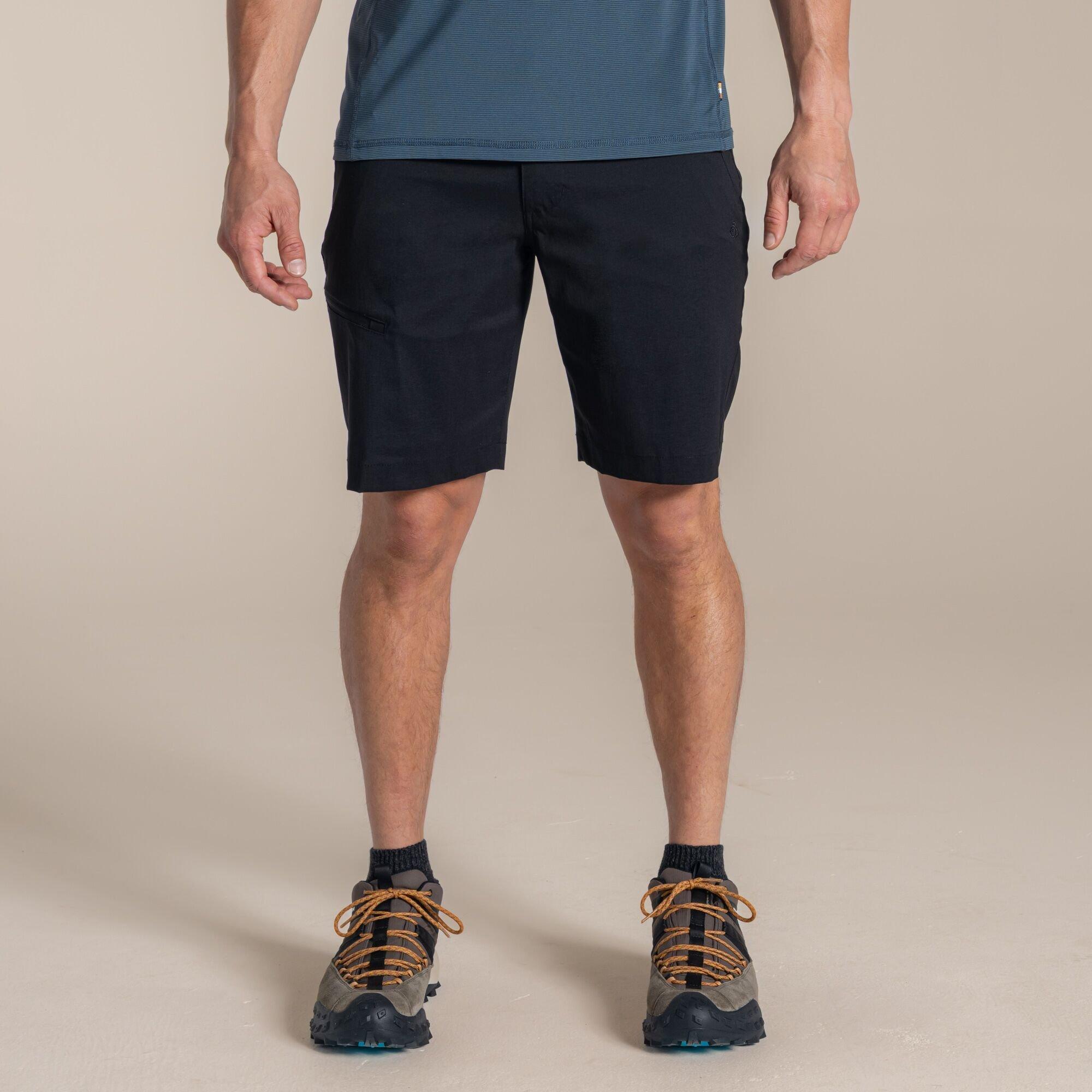 Black - Craghoppers - Kiwi Pro III Water-Repellent Travel Shorts - 3