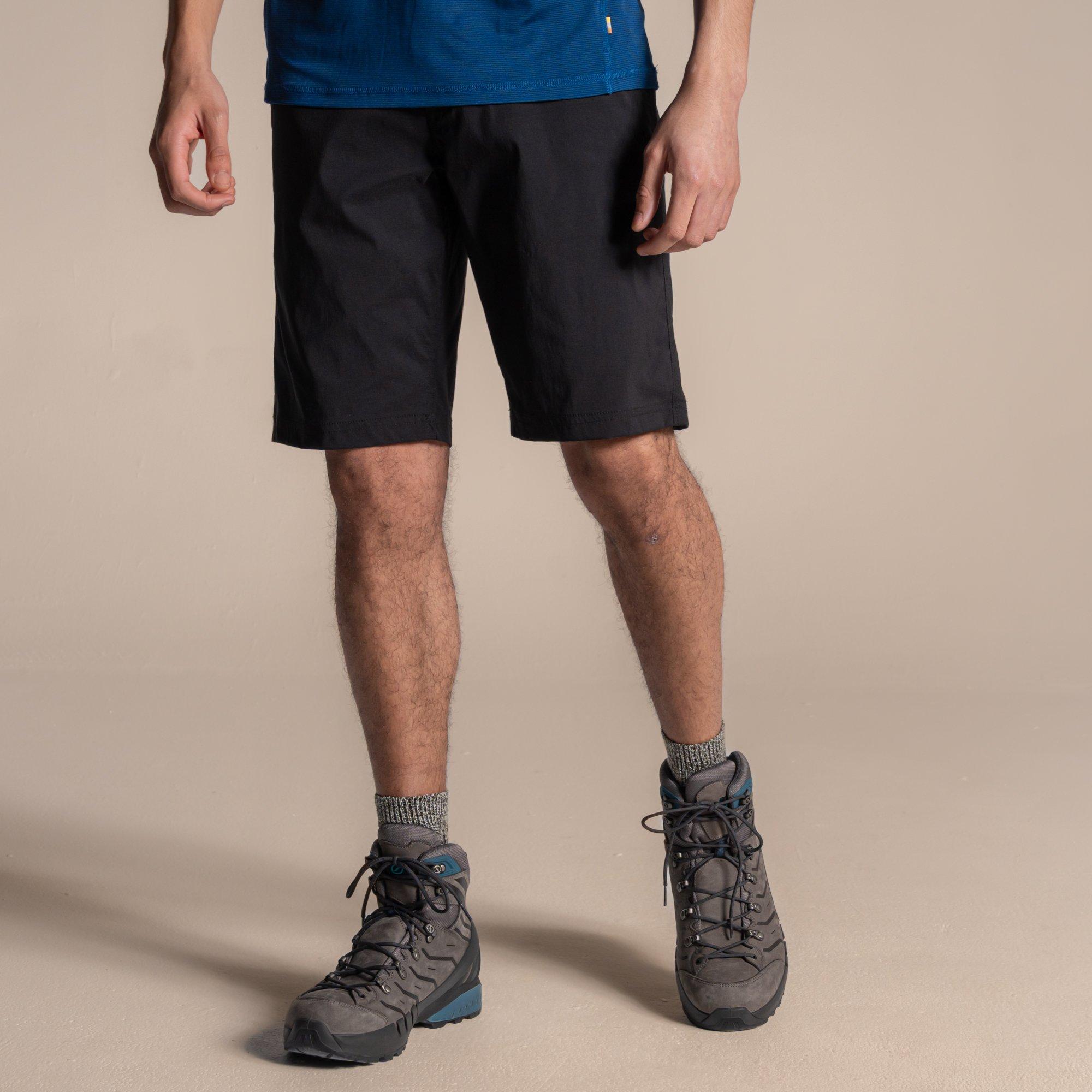 Black - Craghoppers - Brisk Pro Water-Repellent Shorts - 1