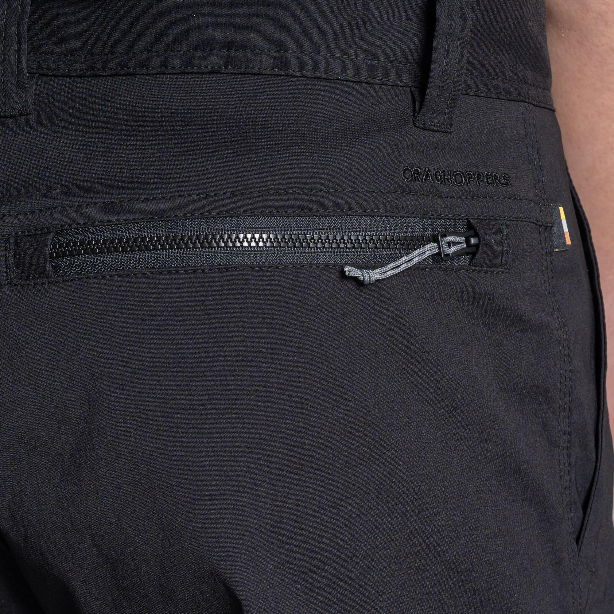 Black - Craghoppers - Brisk Pro Water-Repellent Shorts - 13