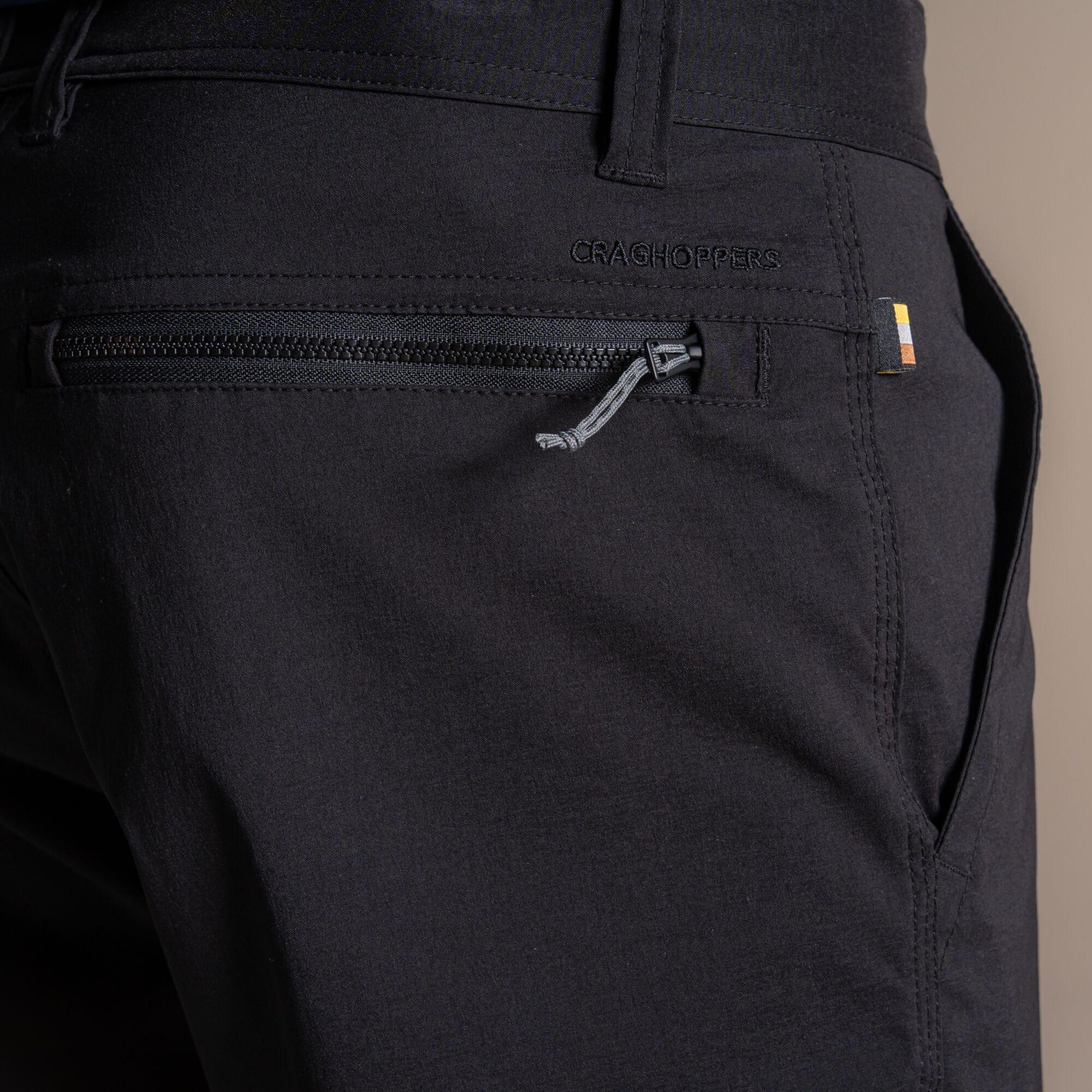 Black - Craghoppers - Brisk Pro Water-Repellent Shorts - 7