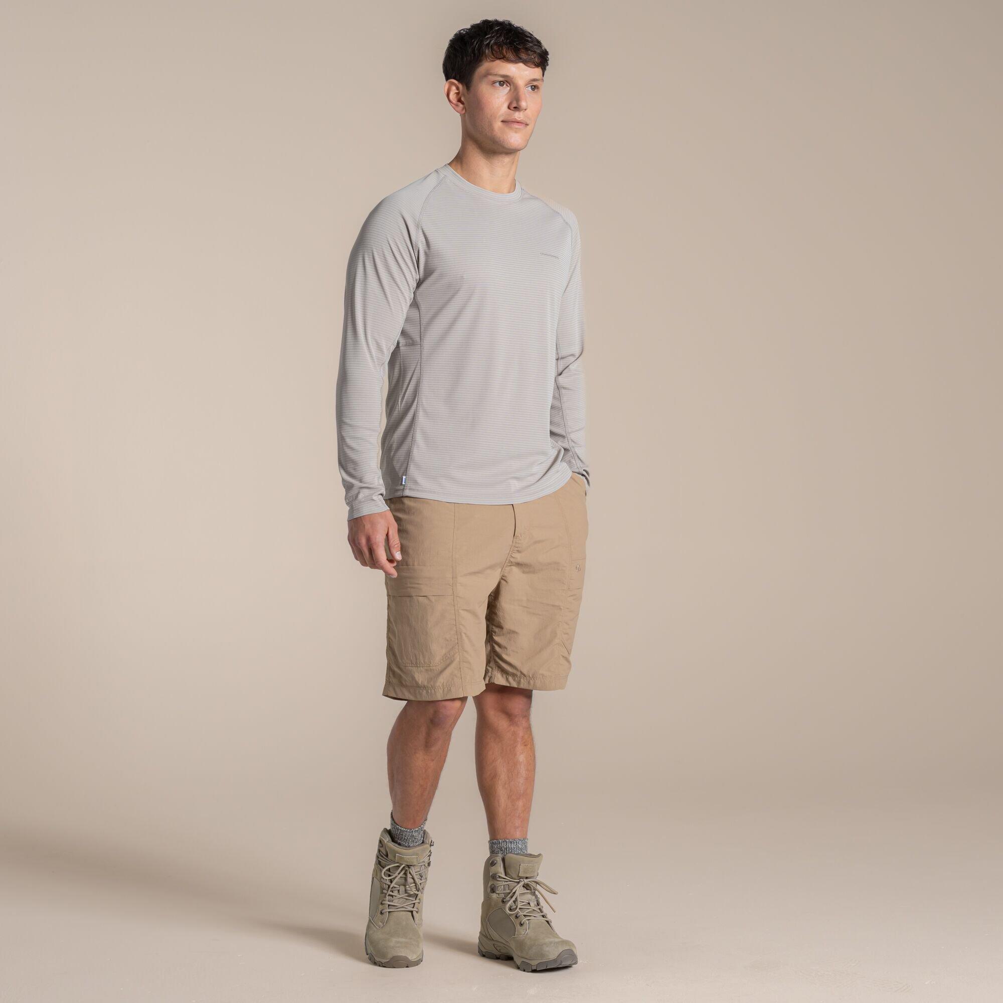 Parchment - Craghoppers - NosiLife Solar Shield+ Long-Sleeved T-Shirt - 3