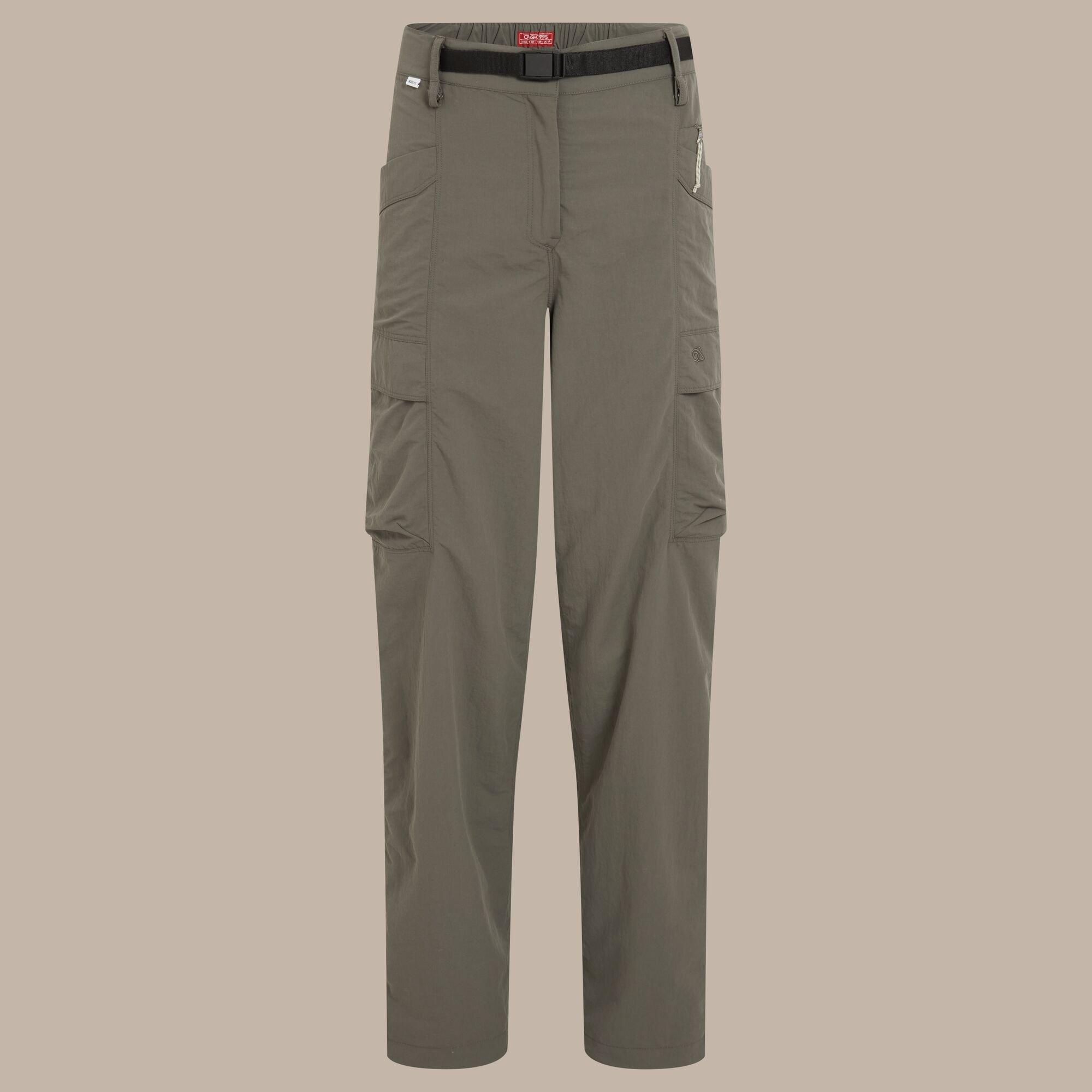 Wild Olive - Craghoppers - NosiLife Medina Insect-Repellent Cargo Trousers - 10